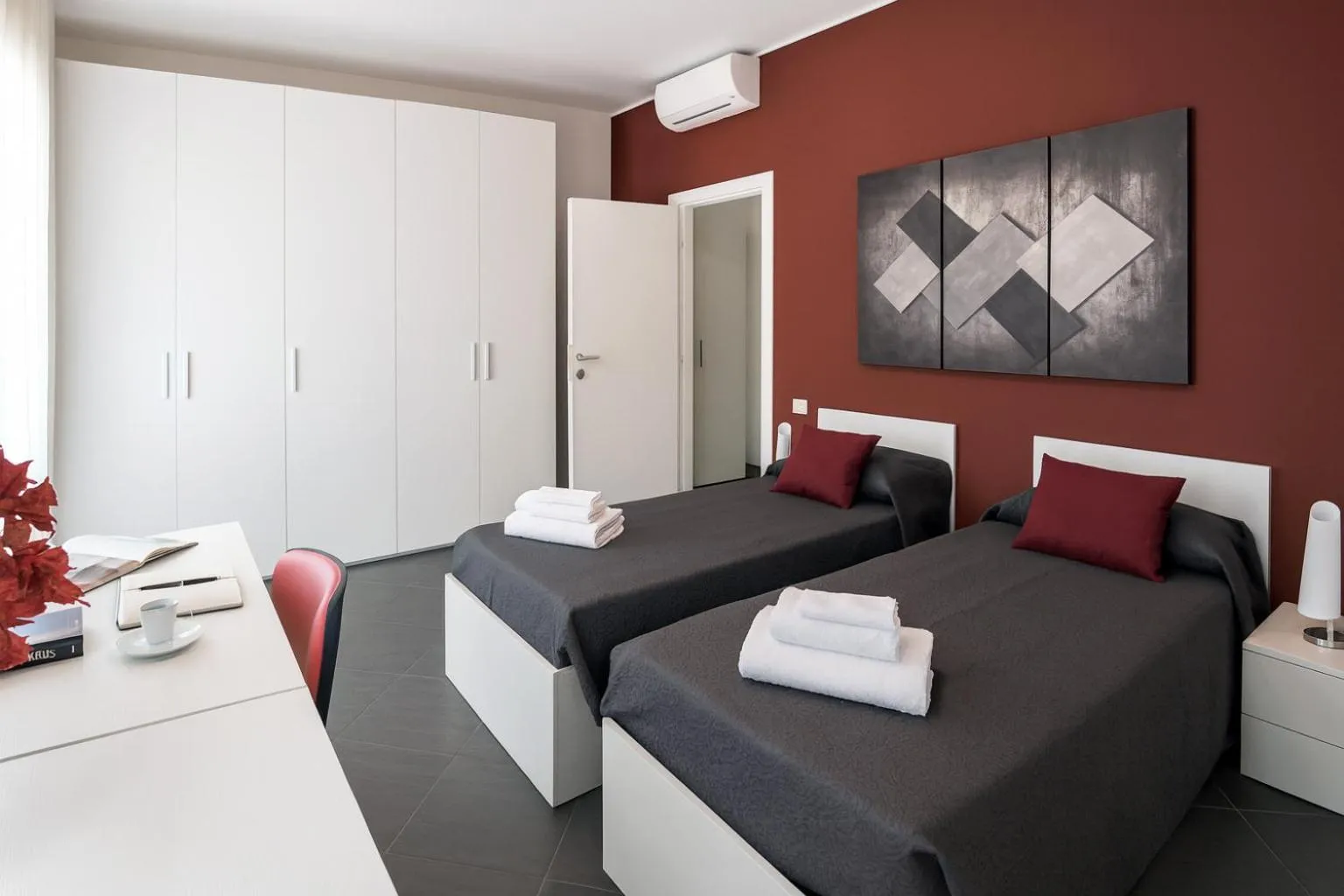 Bedroom, Bed in Residenze Italia