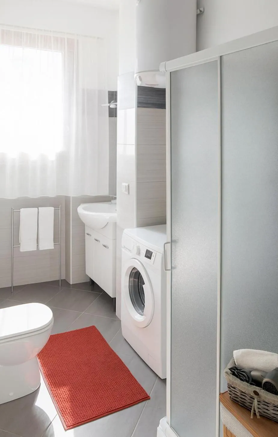 Bathroom, Bed in Residenze Italia