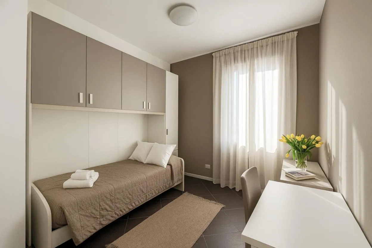 Bedroom, Bed in Residenze Italia