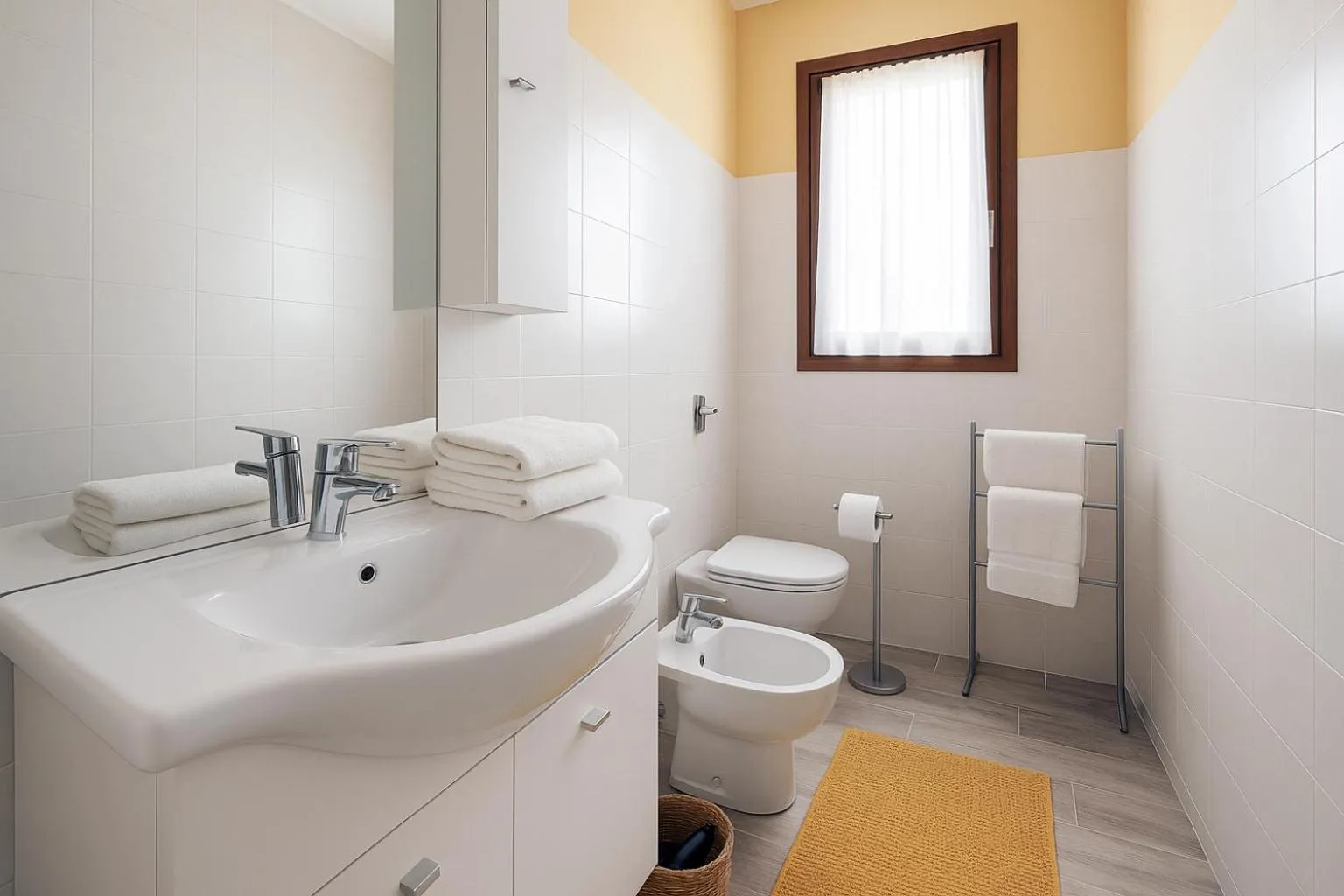 Bathroom in Residenze Italia