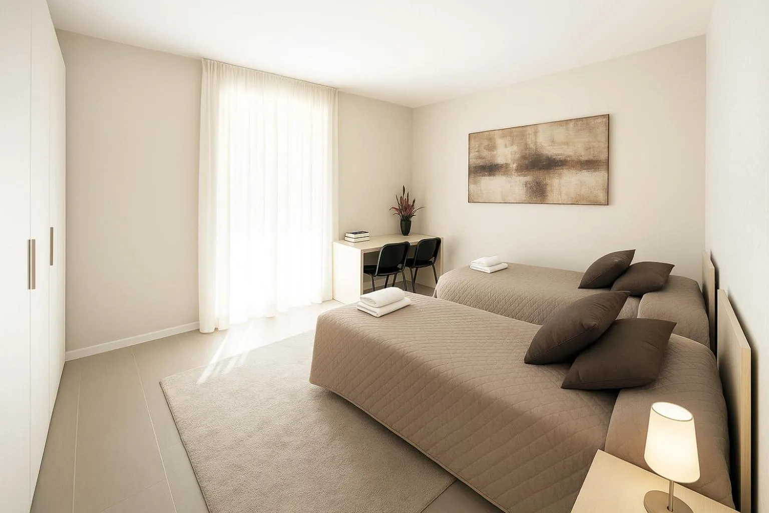 Bedroom in Residenze Italia