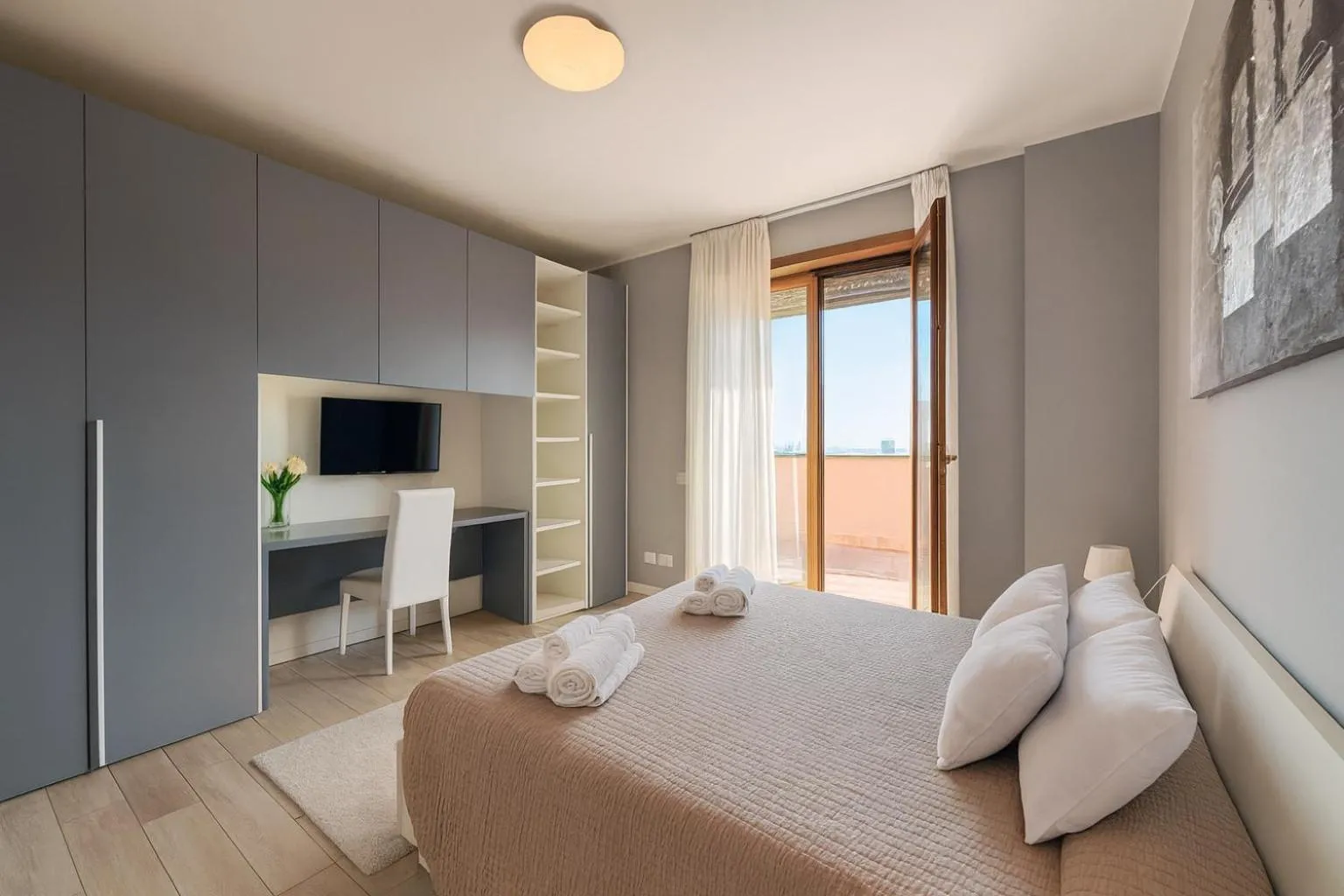 Bedroom, Bed in Residenze Italia