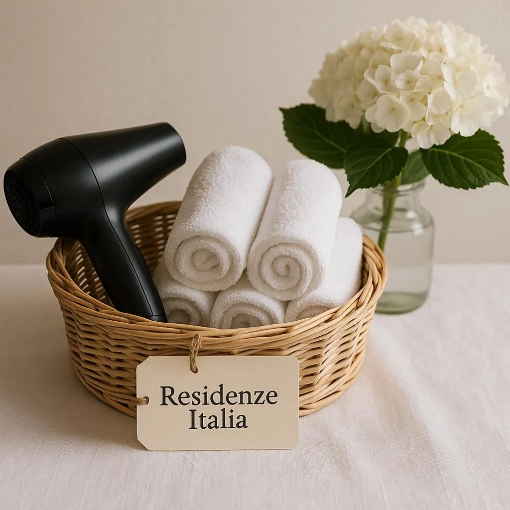 Bathroom in Residenze Italia