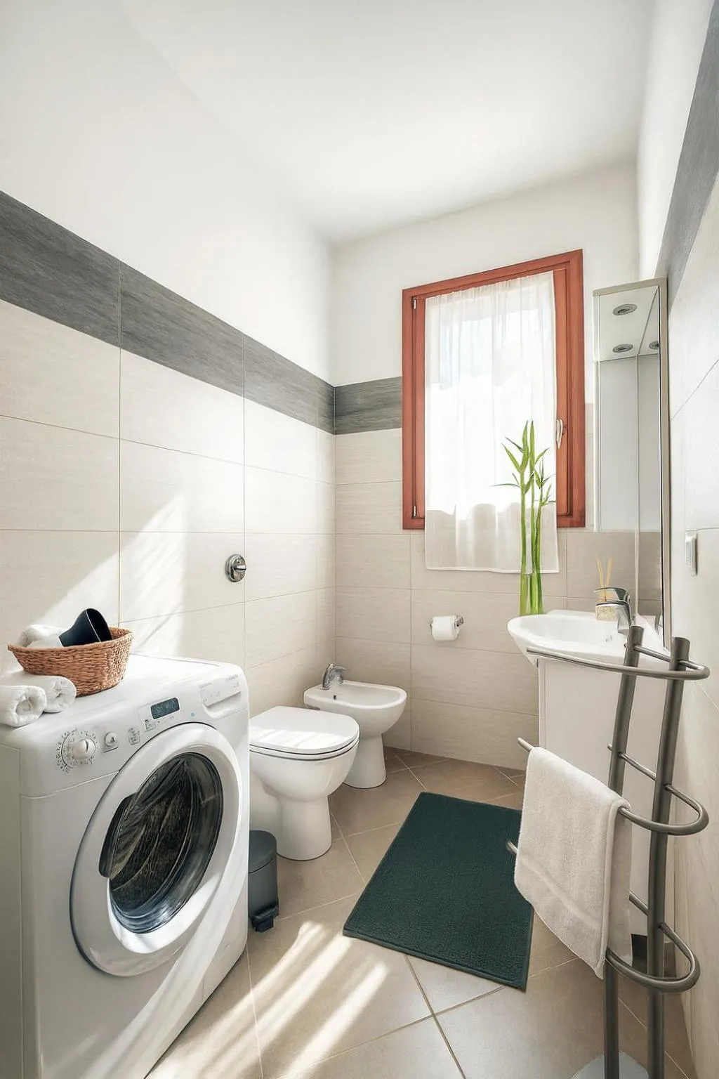 Bathroom in Residenze Italia