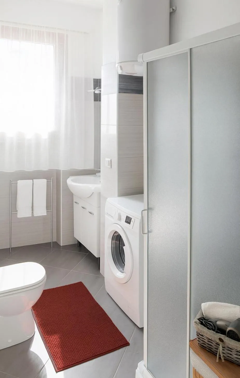 Bathroom, Bed in Residenze Italia