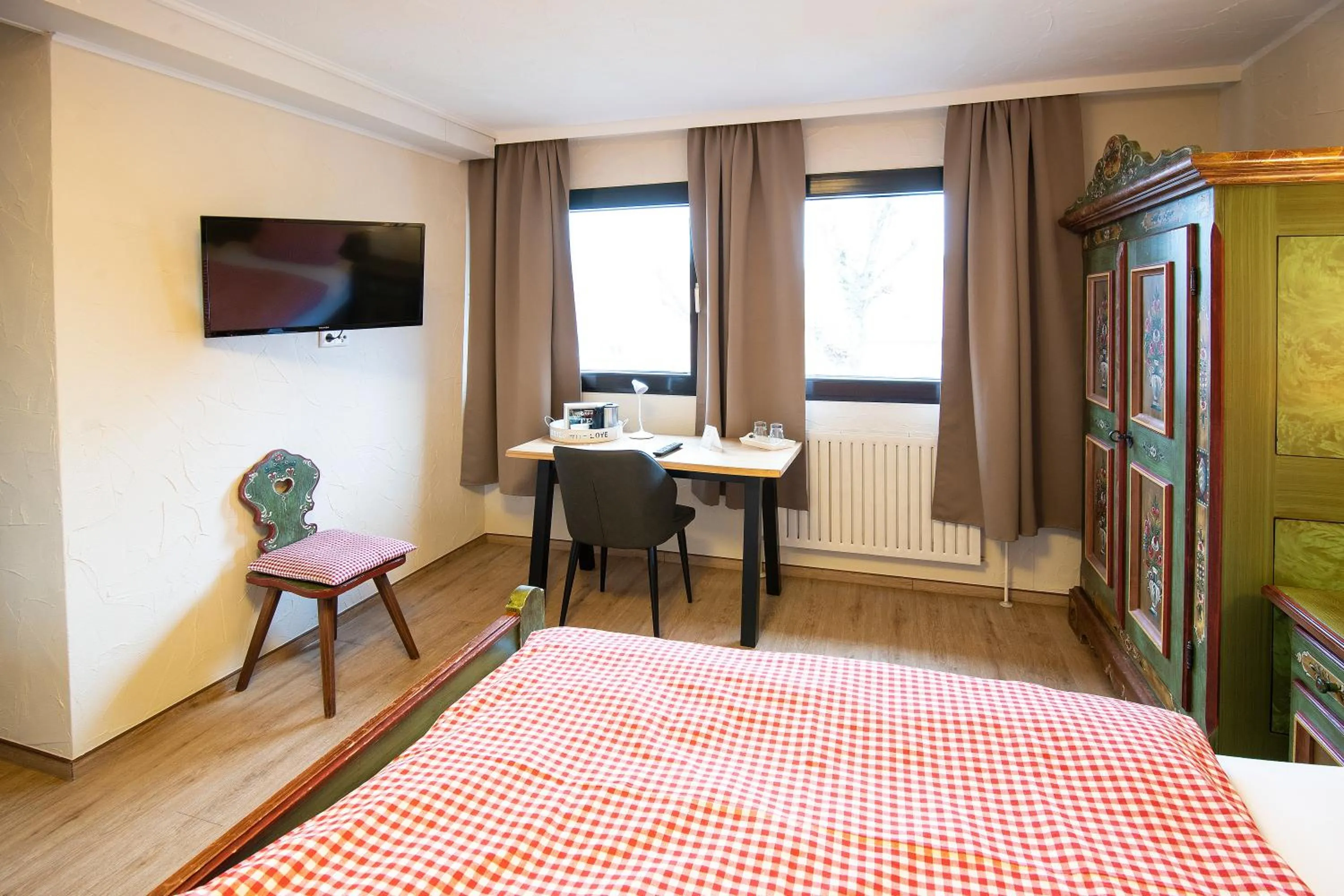 Bedroom, Bed in Landhotel-Restaurant Beckmann