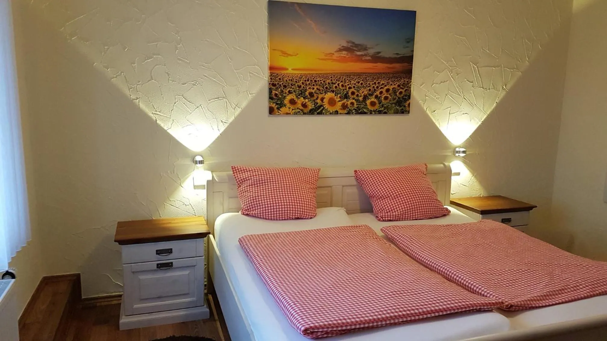 Bedroom, Bed in Landhotel-Restaurant Beckmann