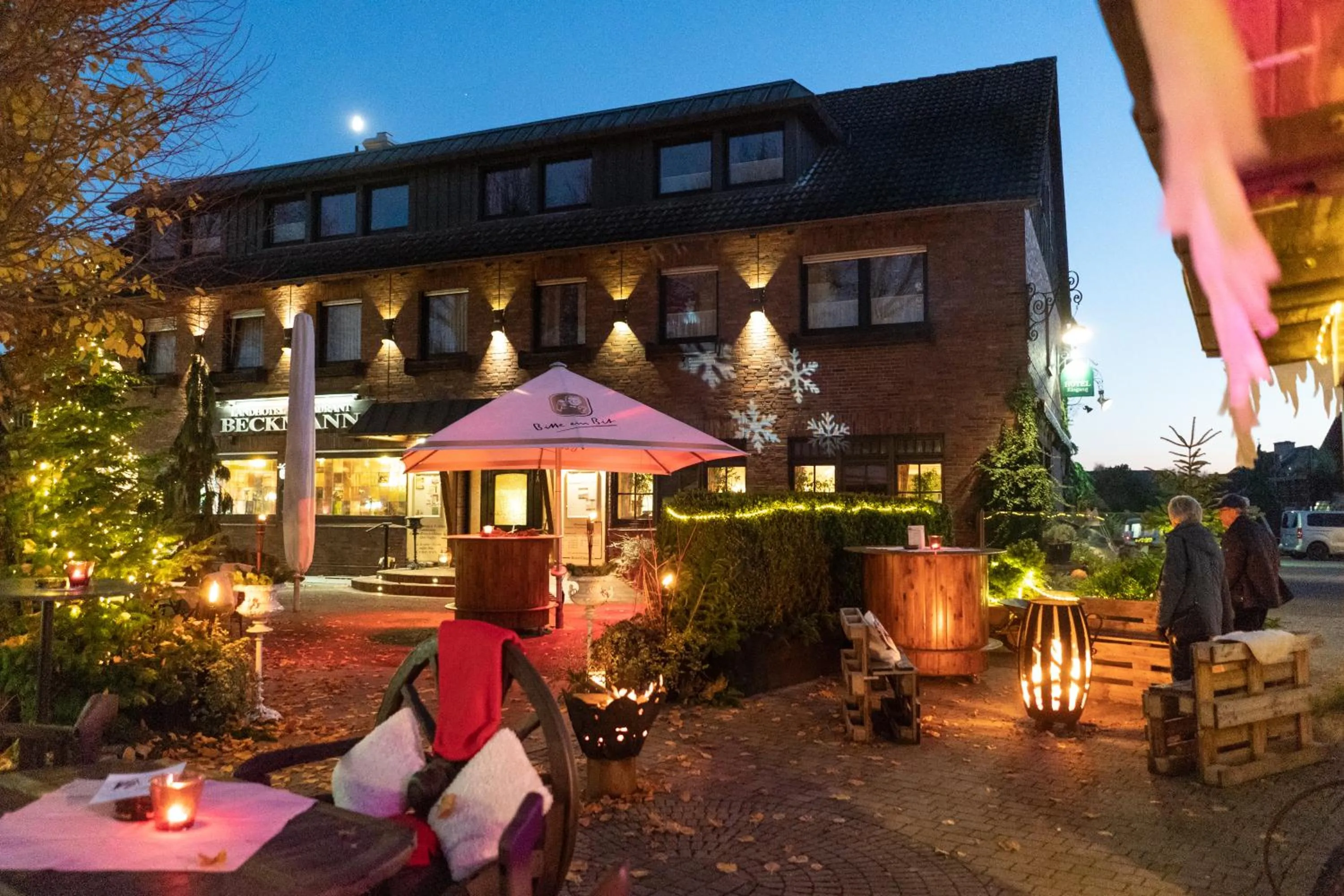 Facade/entrance in Landhotel-Restaurant Beckmann