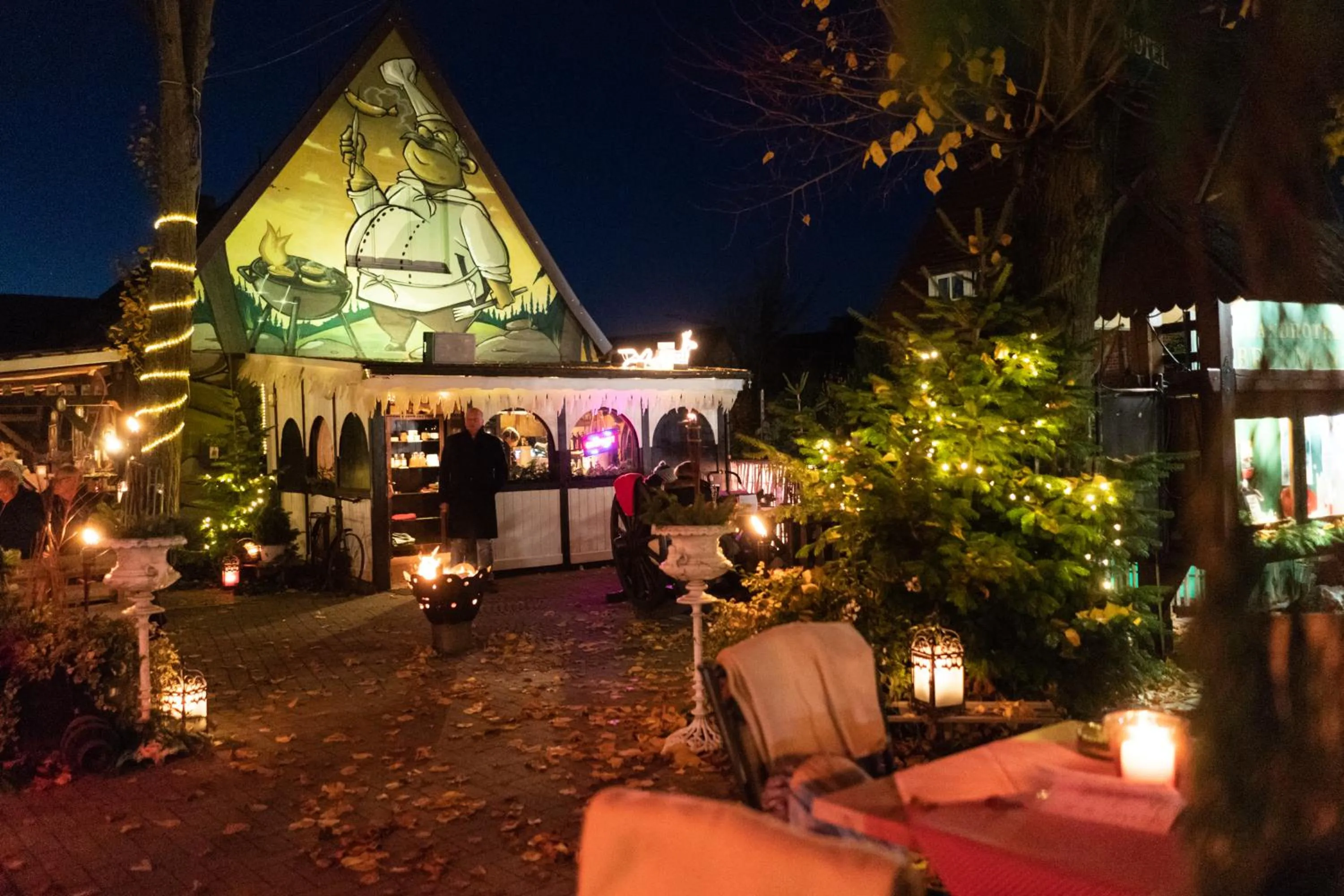 Night in Landhotel-Restaurant Beckmann