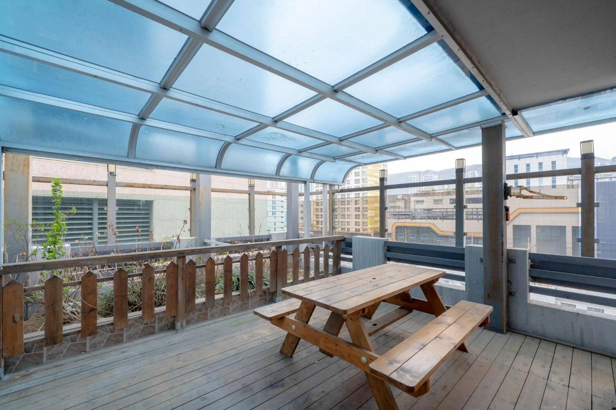 Balcony/Terrace in Busan Gwangalli Nuri Hotel