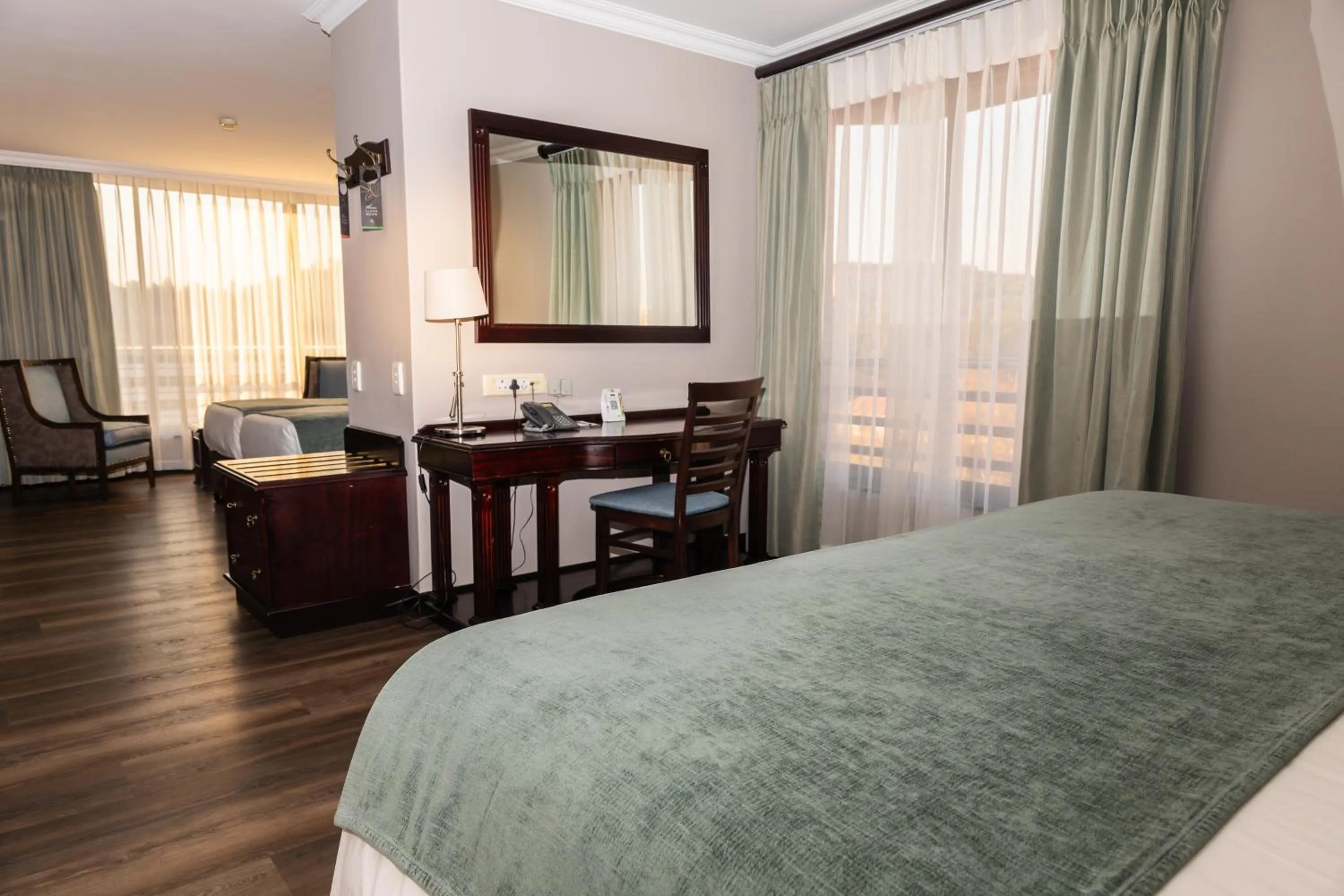 Bedroom, Bed in Premier Hotel Pretoria