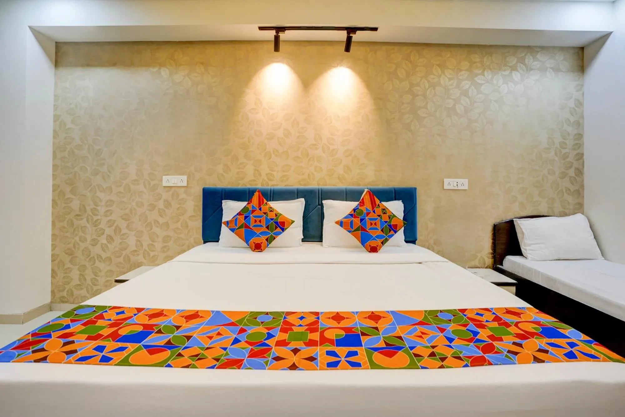 Bed in Via Blissful Stays