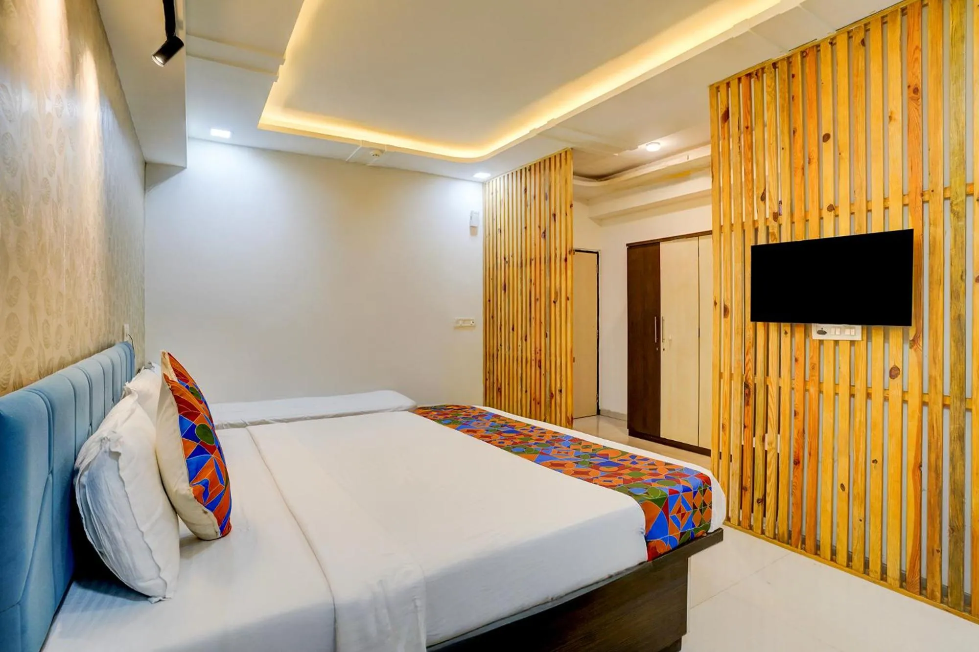 Bed in Via Blissful Stays