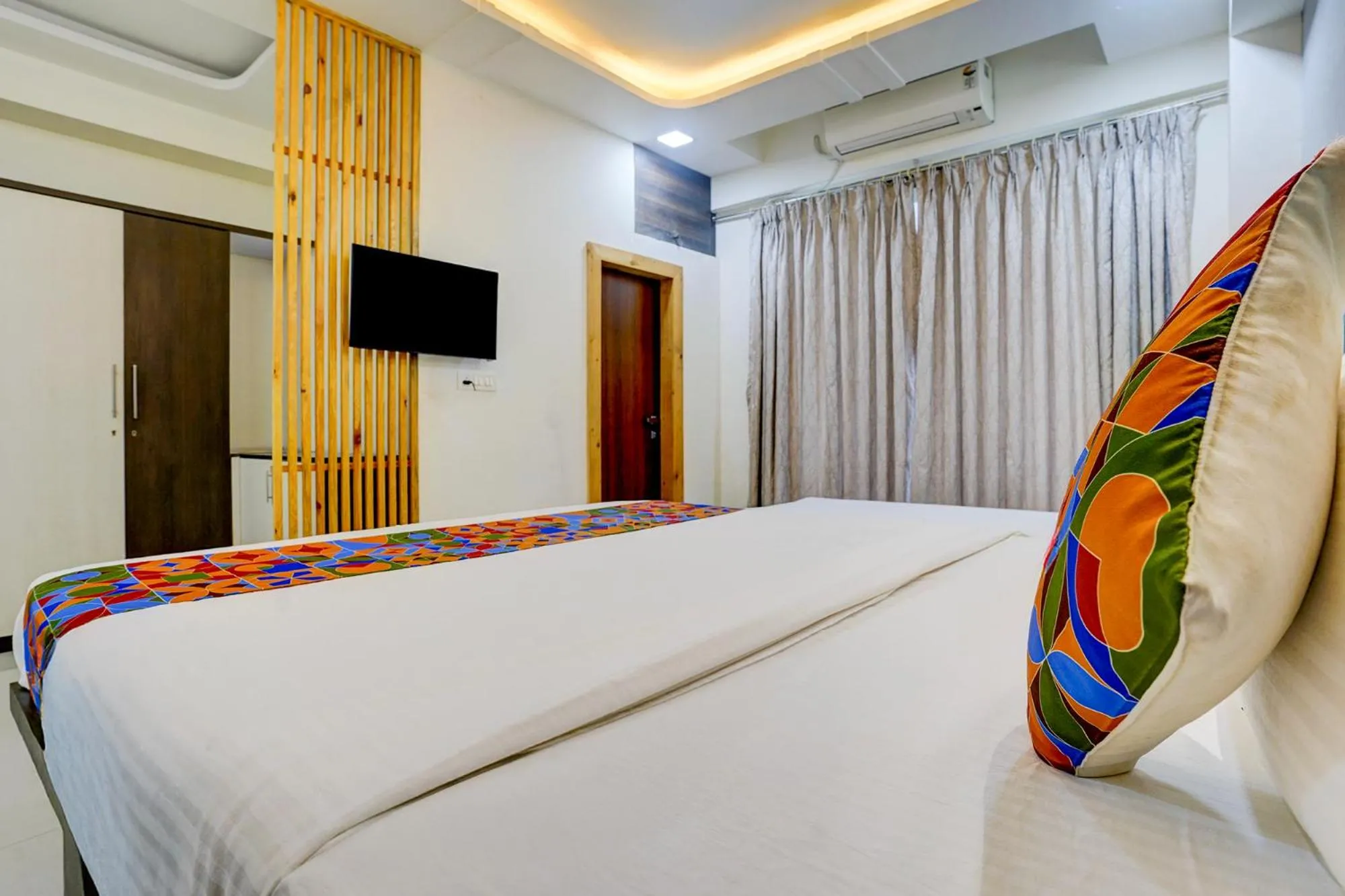Bed in Via Blissful Stays