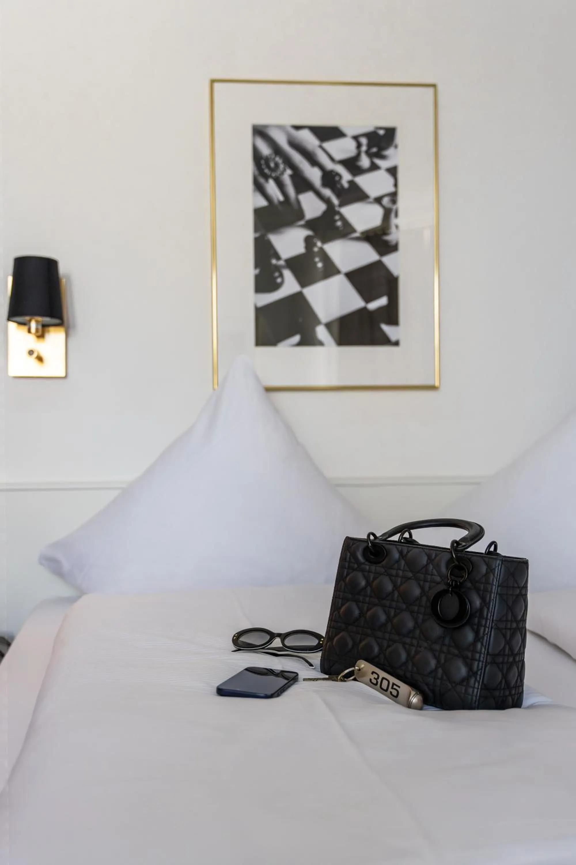 Bed in Hotel Boulevard