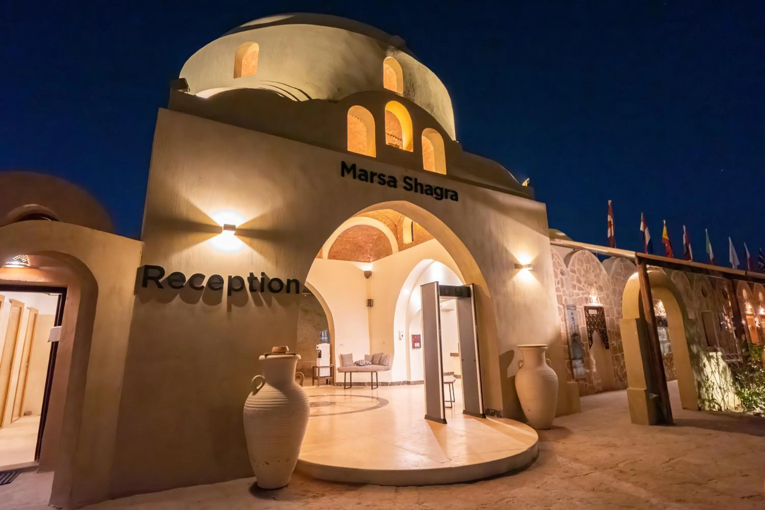 Lobby or reception in Marsa Shagra Village