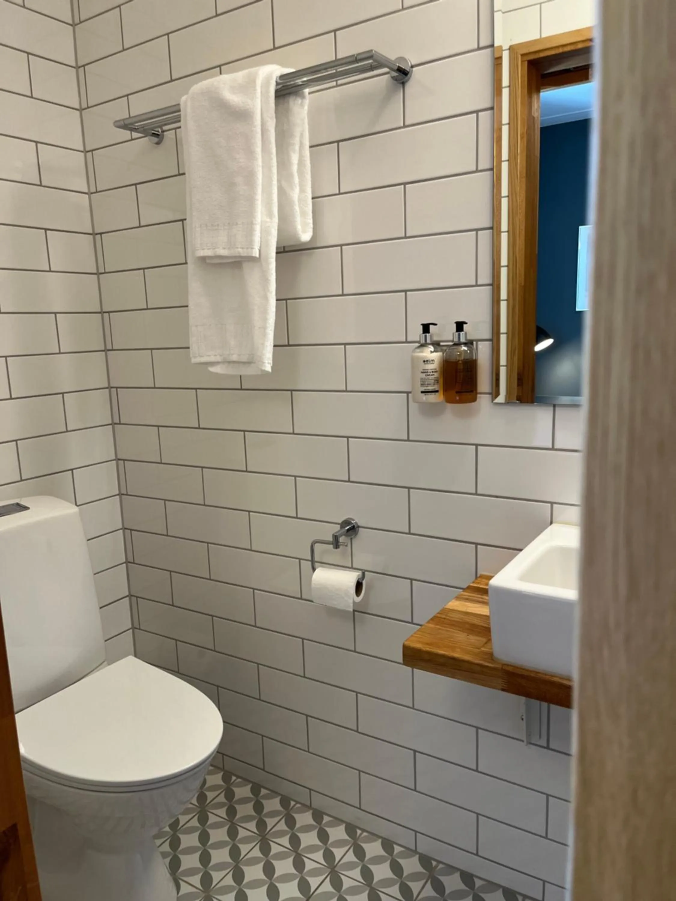 Bathroom in Granavolden Hotel & Gjæstgiveri