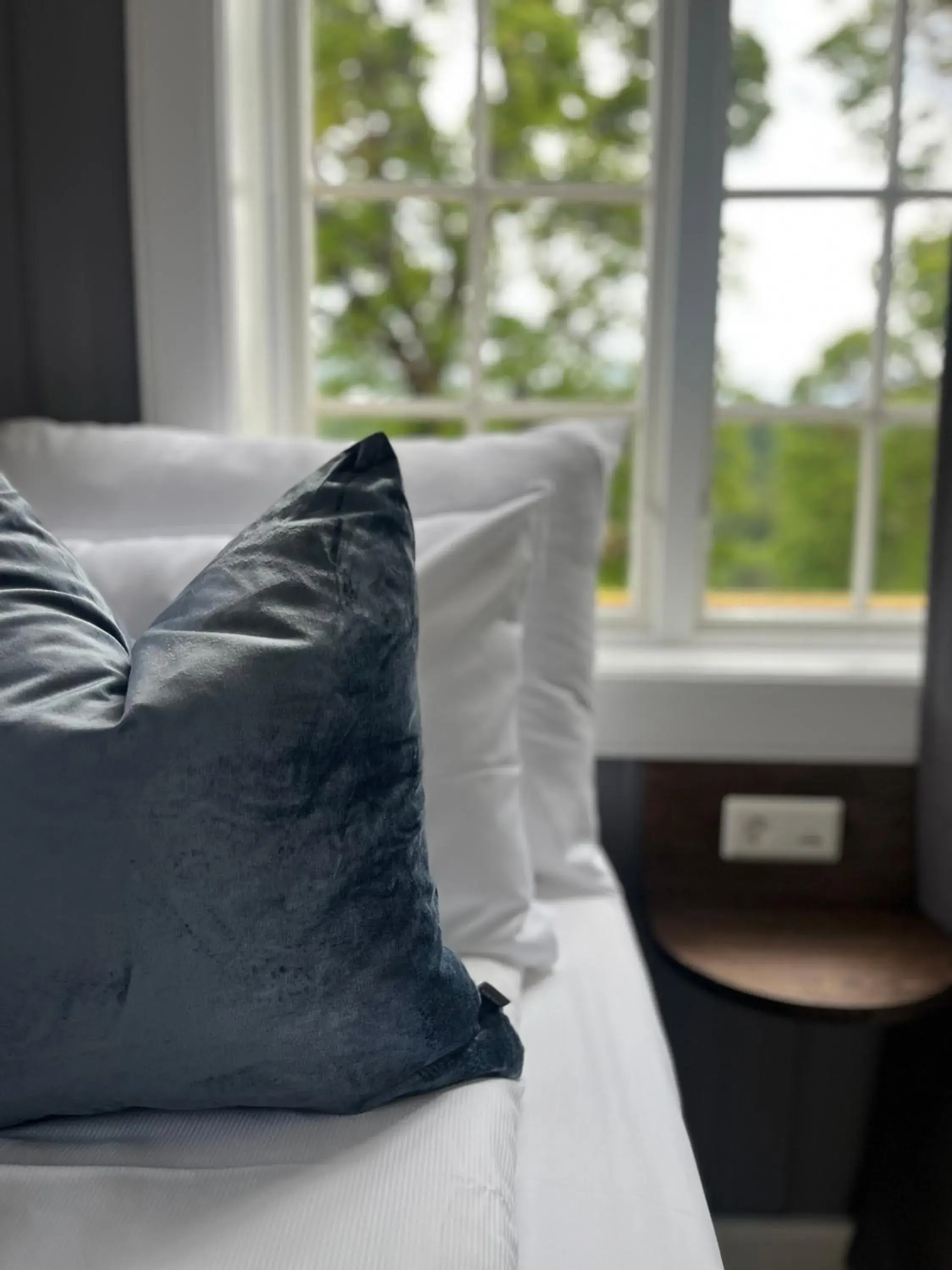 View (from property/room), Bed in Granavolden Hotel & Gjæstgiveri View (from property/room), Bed in Granavolden Hotel & Gjæstgiveri