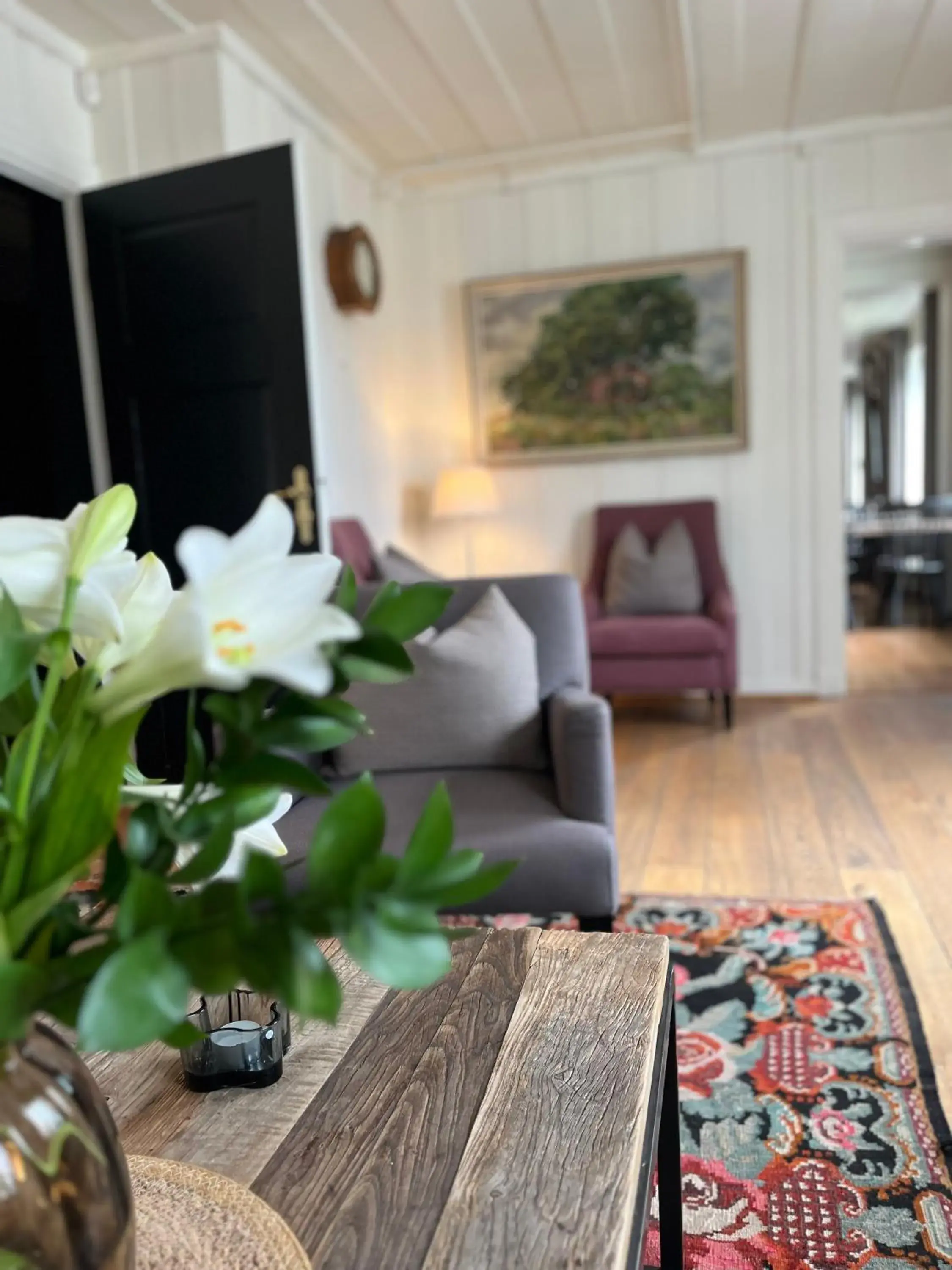 Living room in Granavolden Hotel & Gjæstgiveri Living room in Granavolden Hotel & Gjæstgiveri