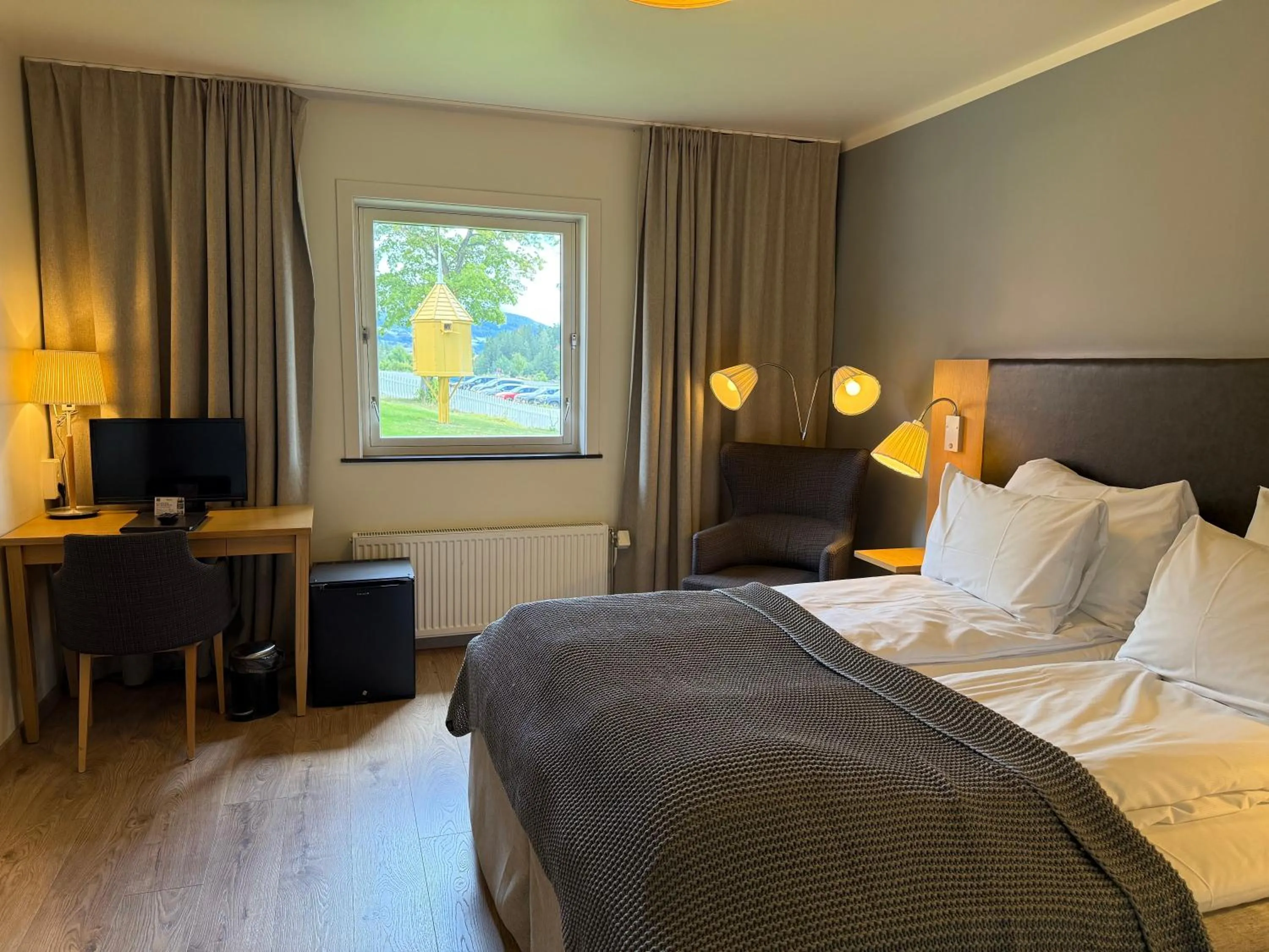 Photo of the whole room, Bed in Granavolden Hotel & Gjæstgiveri