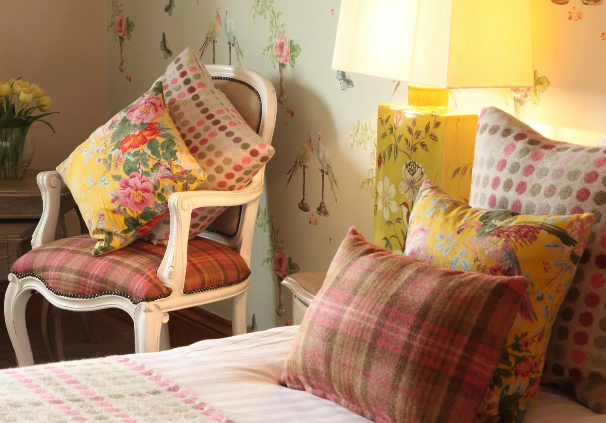 Bedroom in The Huntsman Inn