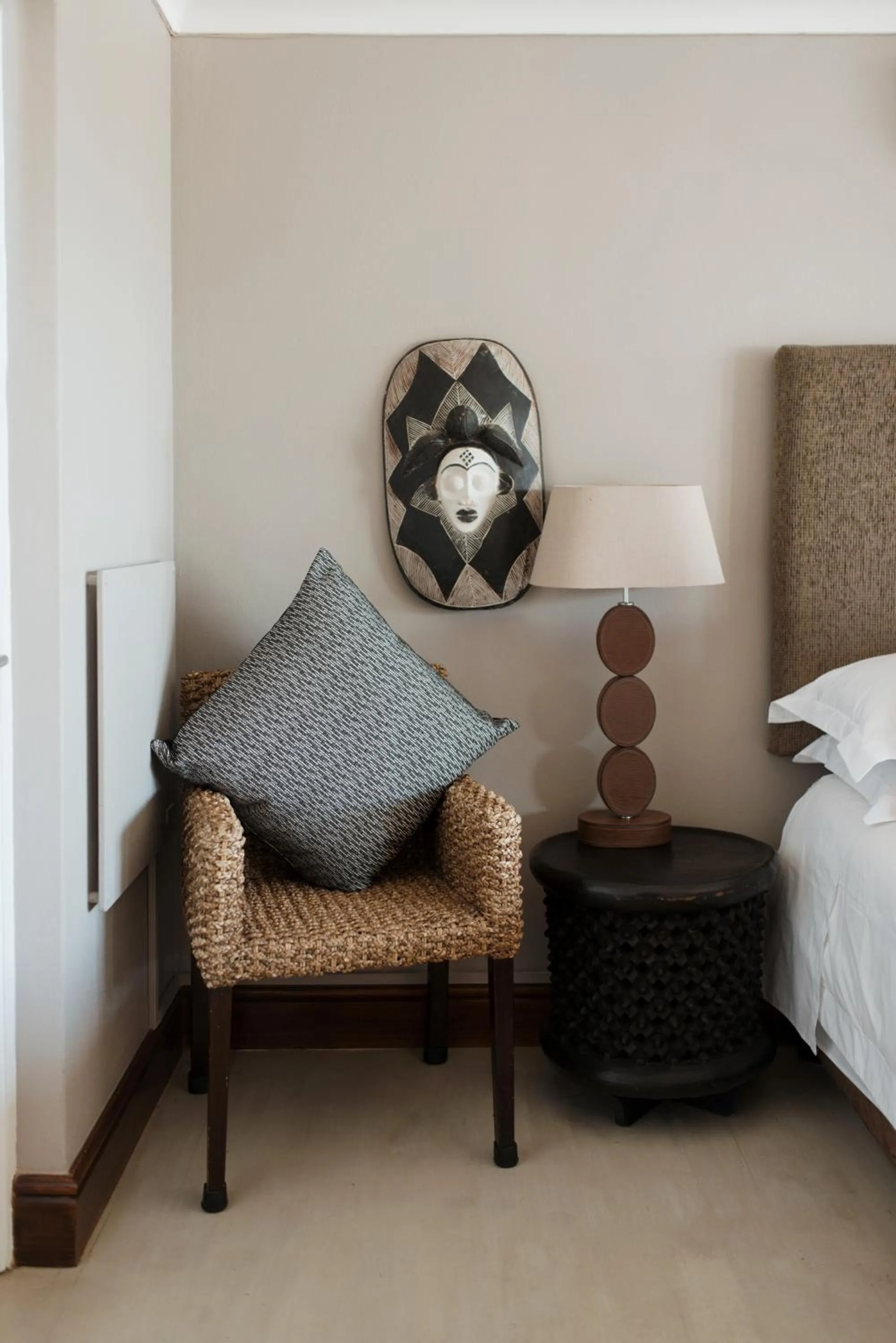 Seating area, Bed in Whale Away Guest House