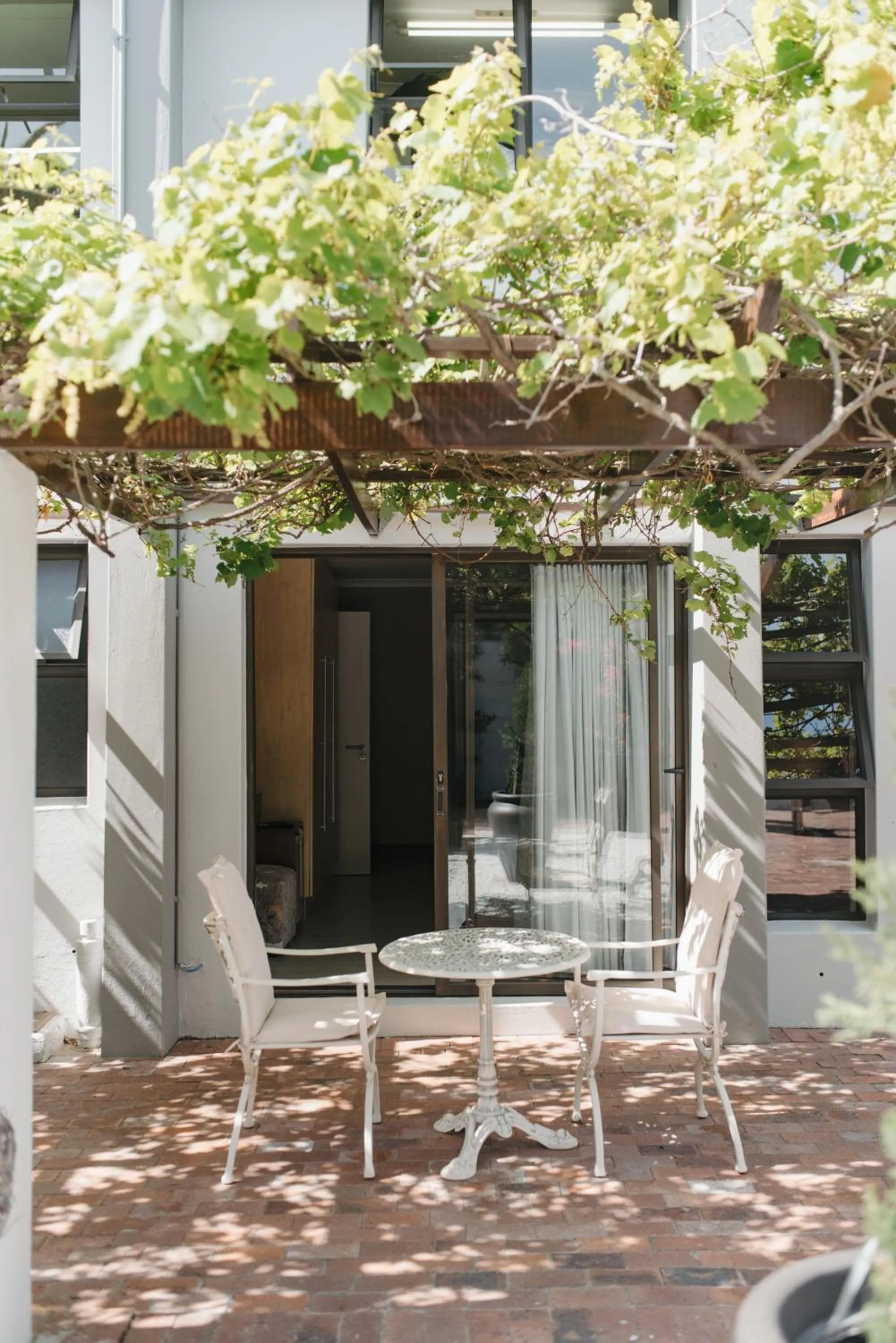 Garden view in Whale Away Guest House