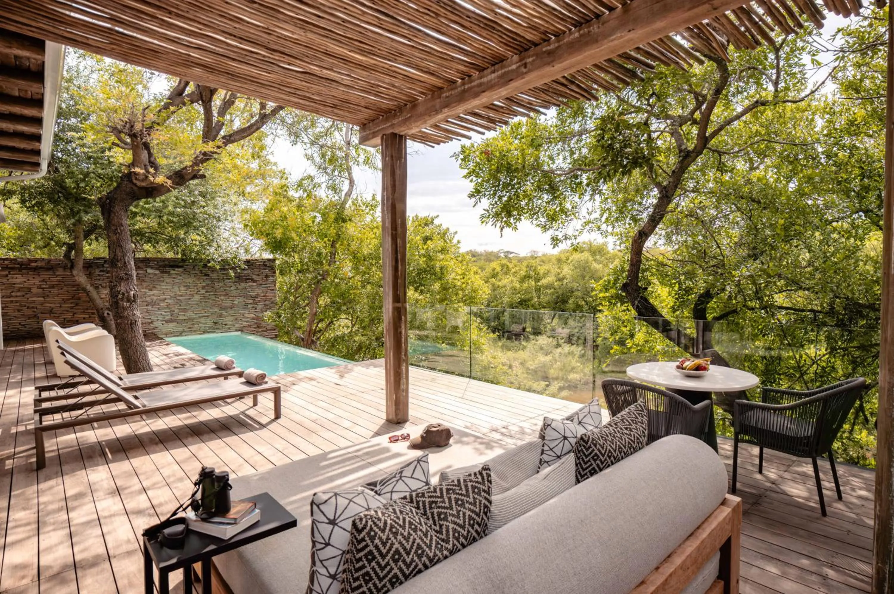 Balcony/Terrace in Kapama Karula