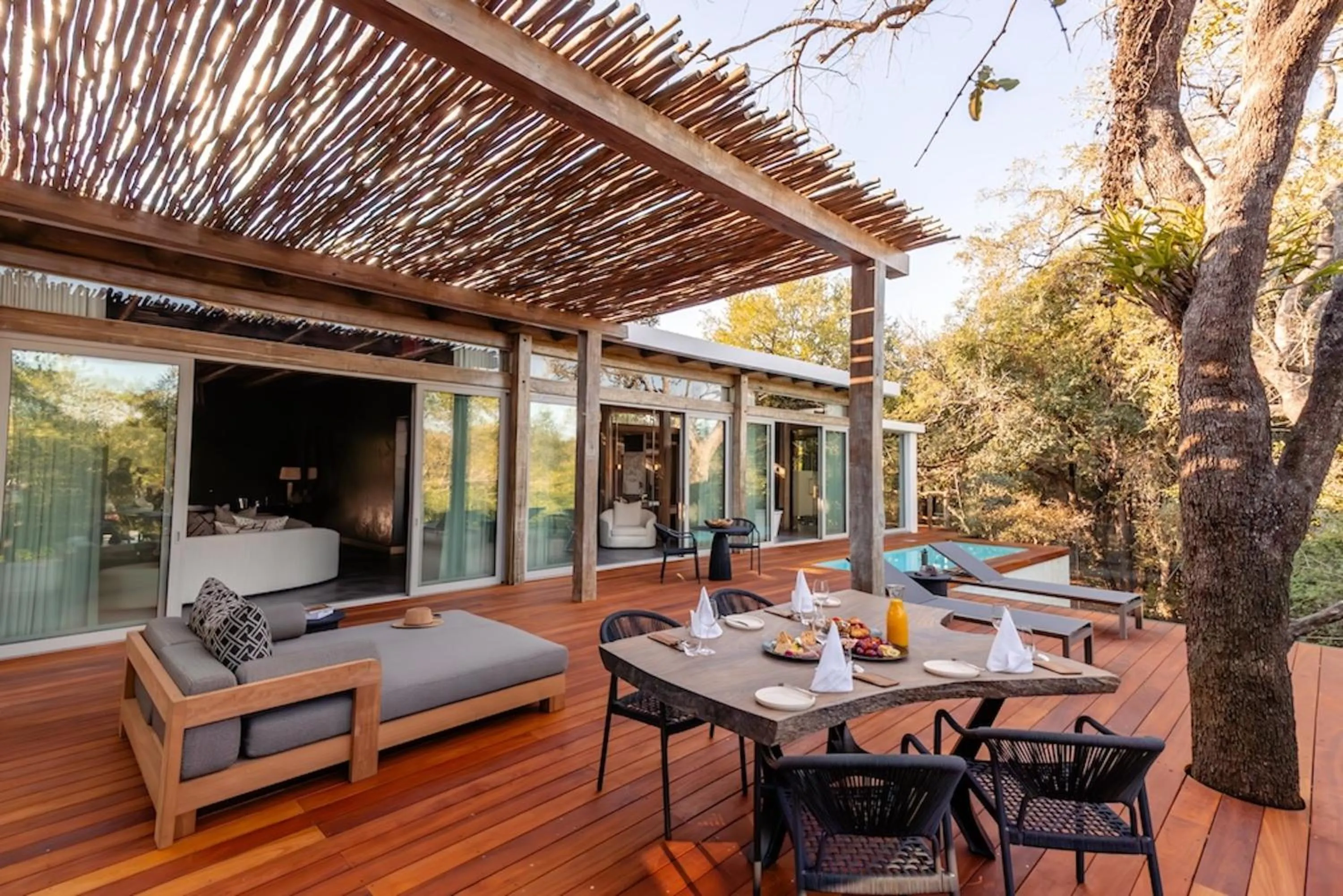 Balcony/Terrace in Kapama Karula