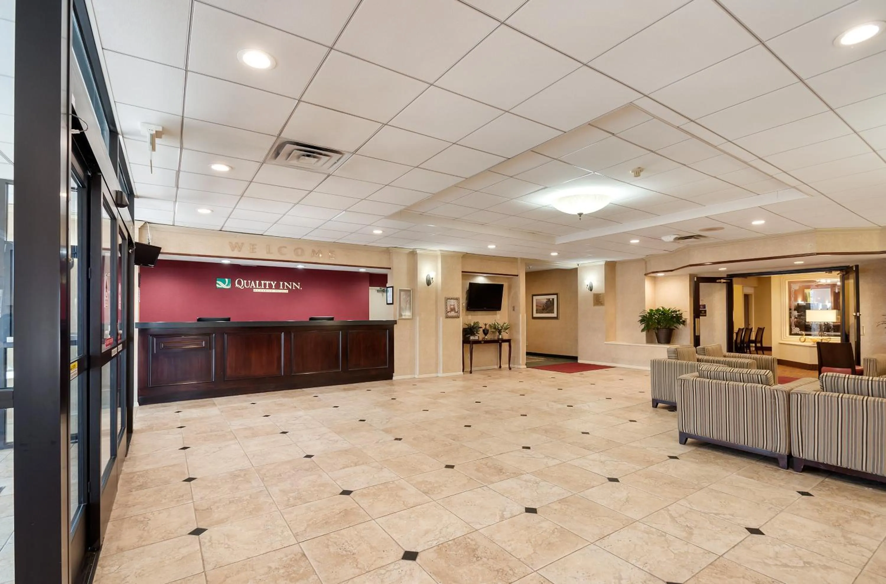 Lobby or reception in Quality Inn