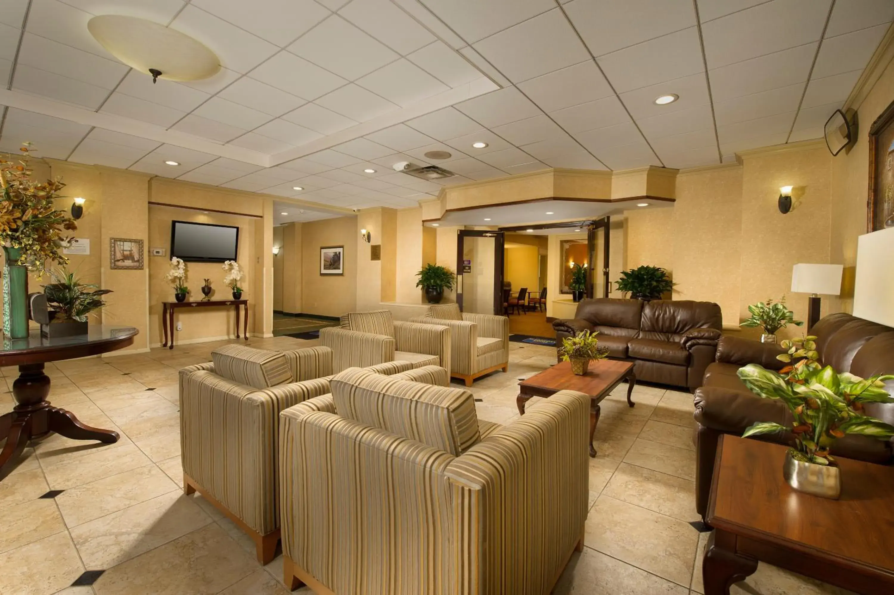 Lobby or reception in Quality Inn Lobby or reception in Quality Inn