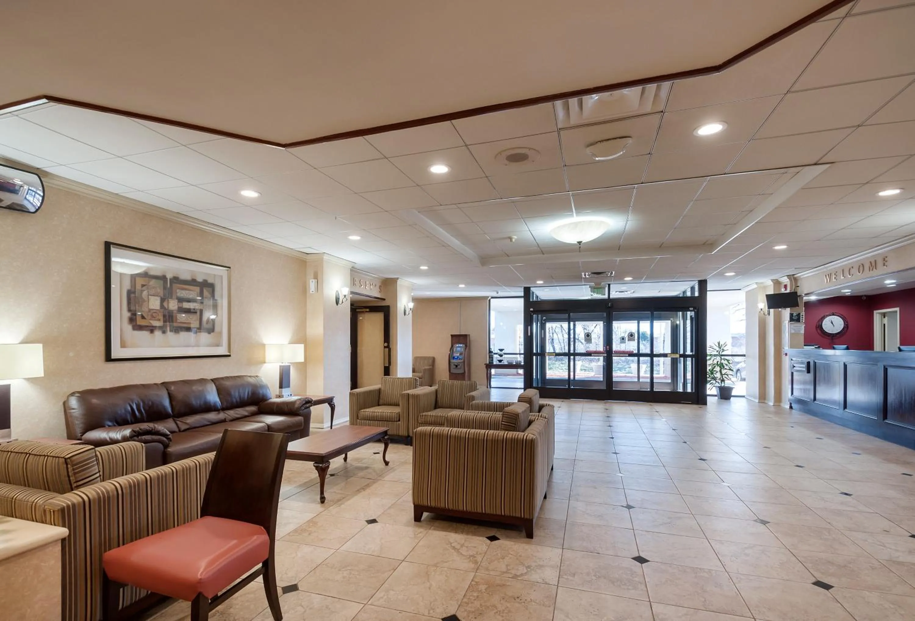 Lobby or reception in Quality Inn