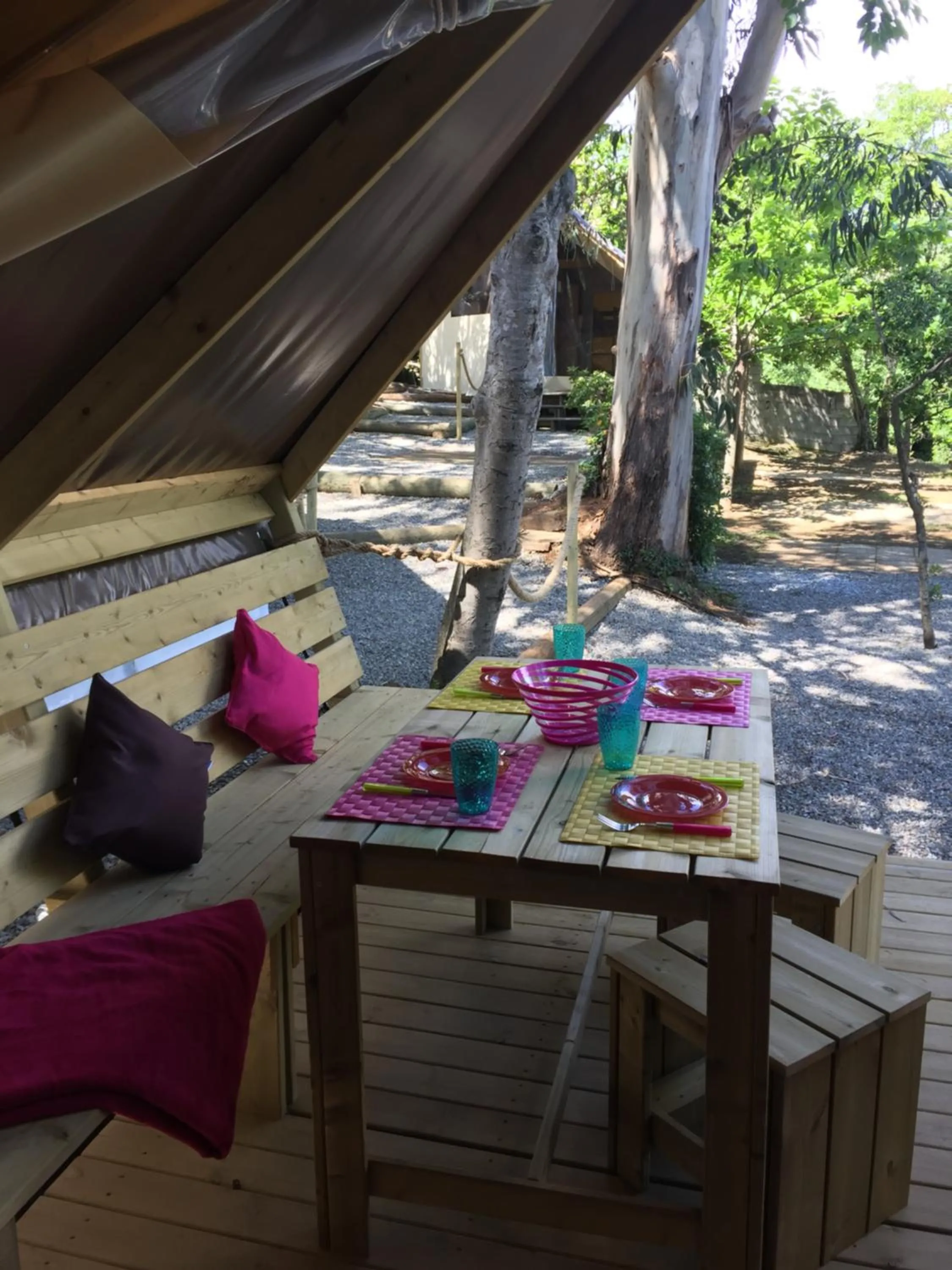 Photo of the whole room in Camping les Orangers