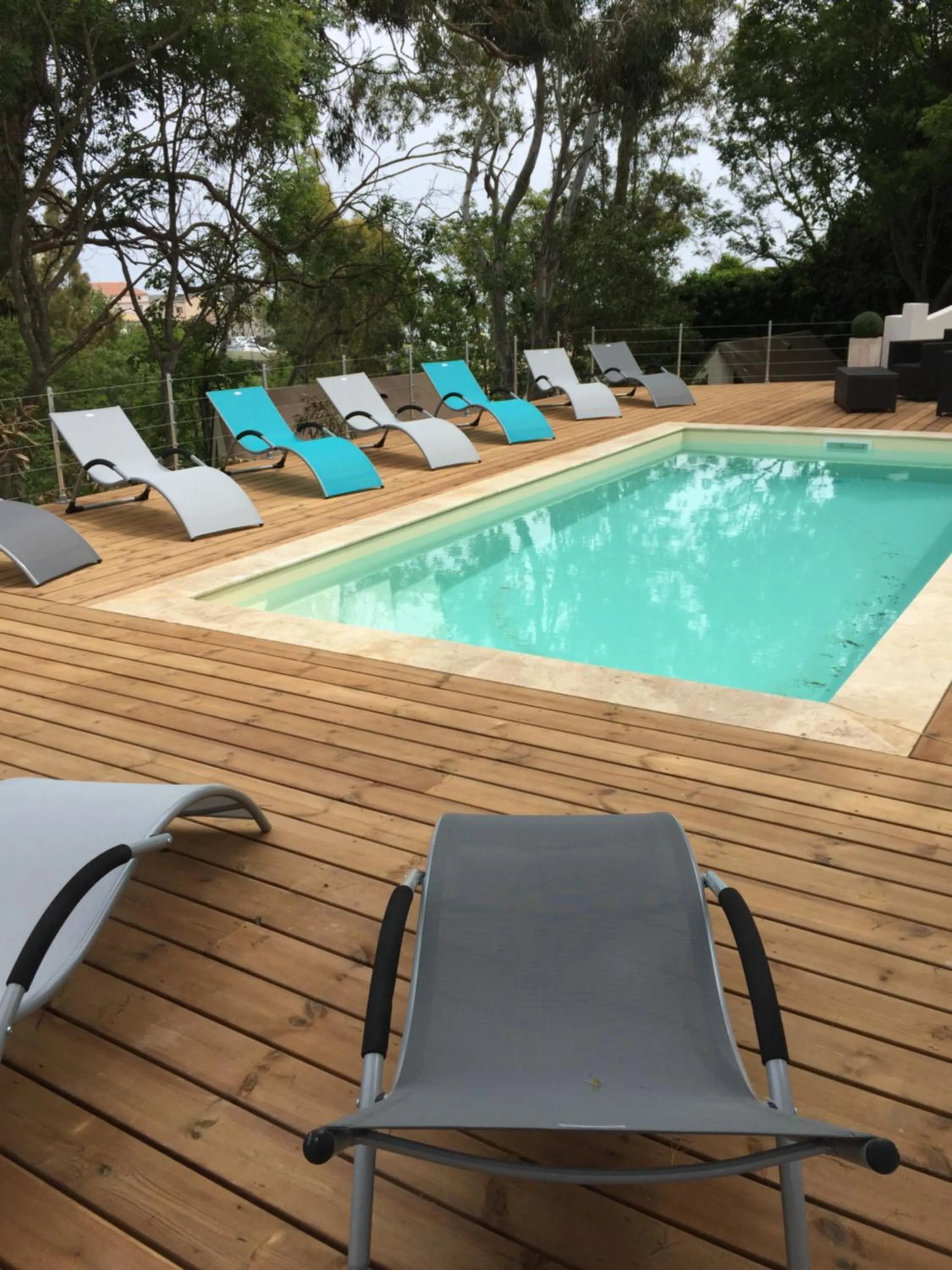 Swimming pool in Camping les Orangers