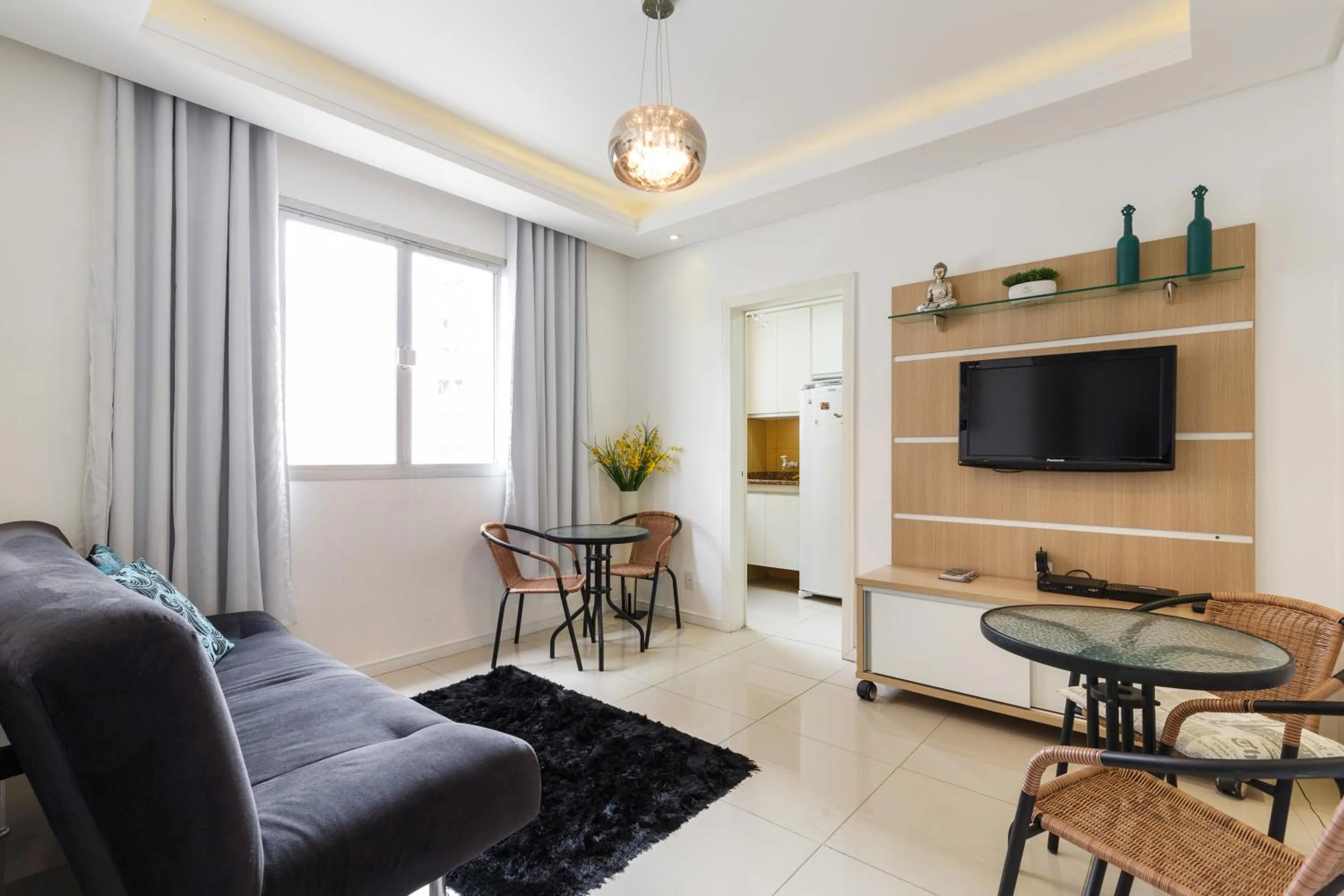 Communal lounge/ TV room in Apartamento Floripa