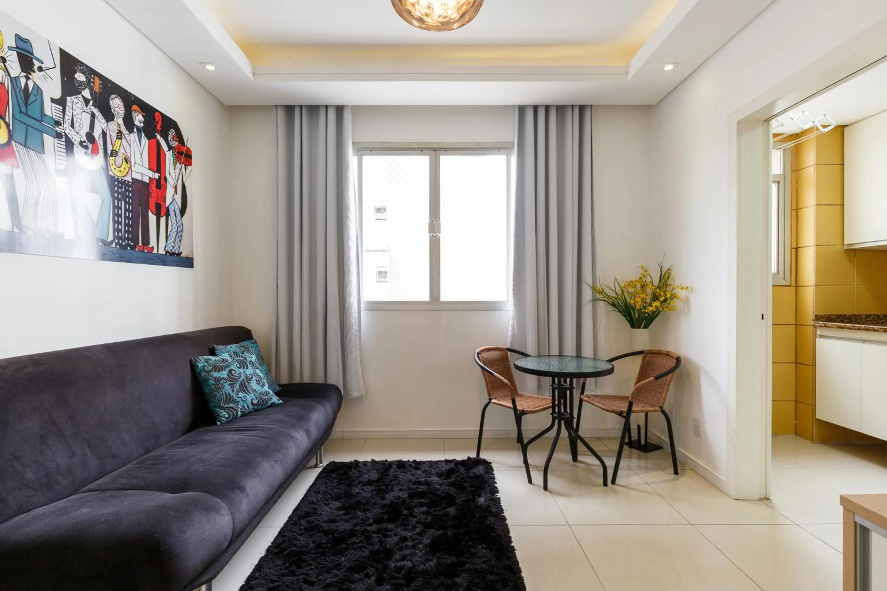 Communal lounge/ TV room in Apartamento Floripa