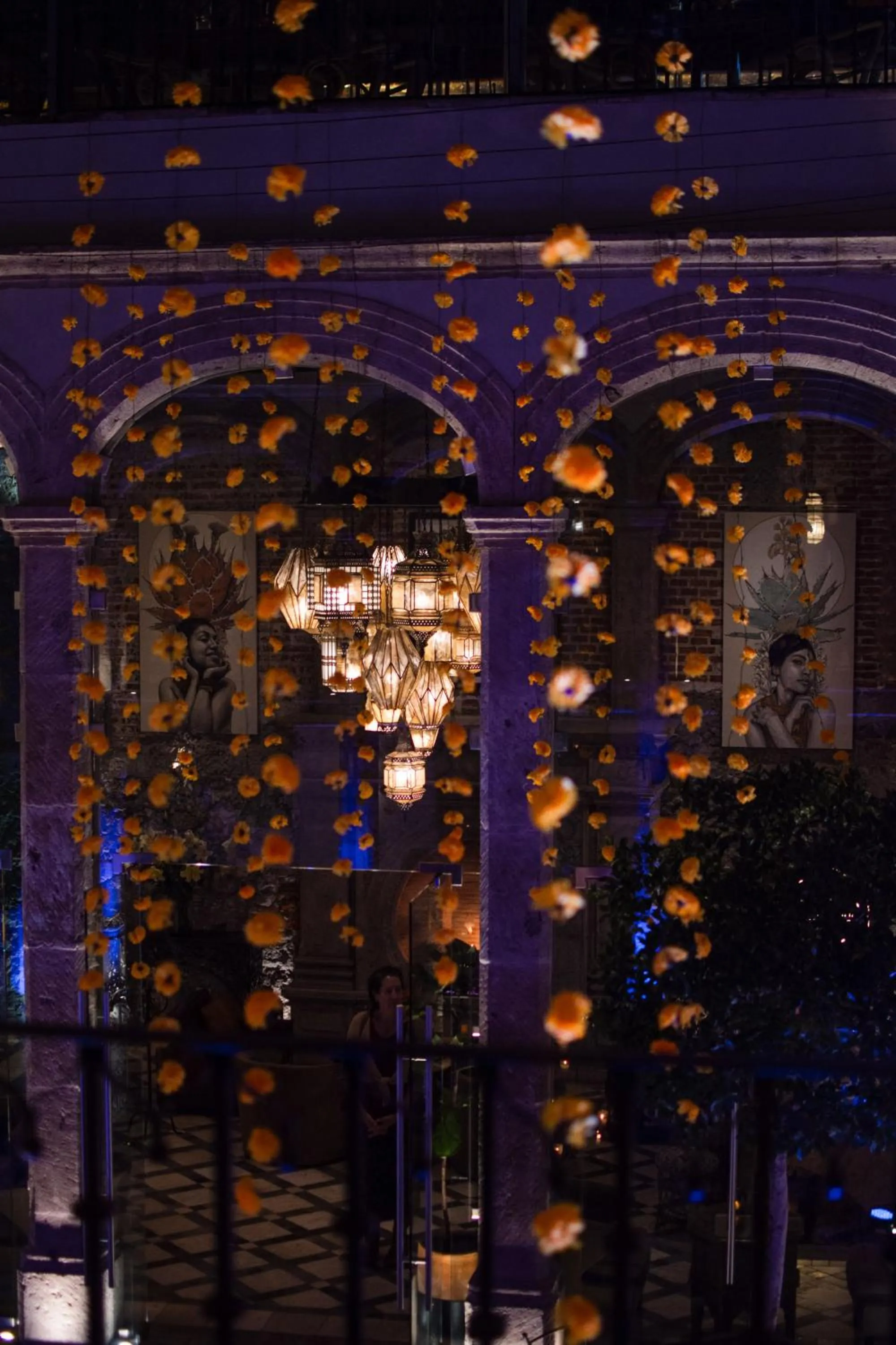 Patio in Casa 1810 Hotel Boutique