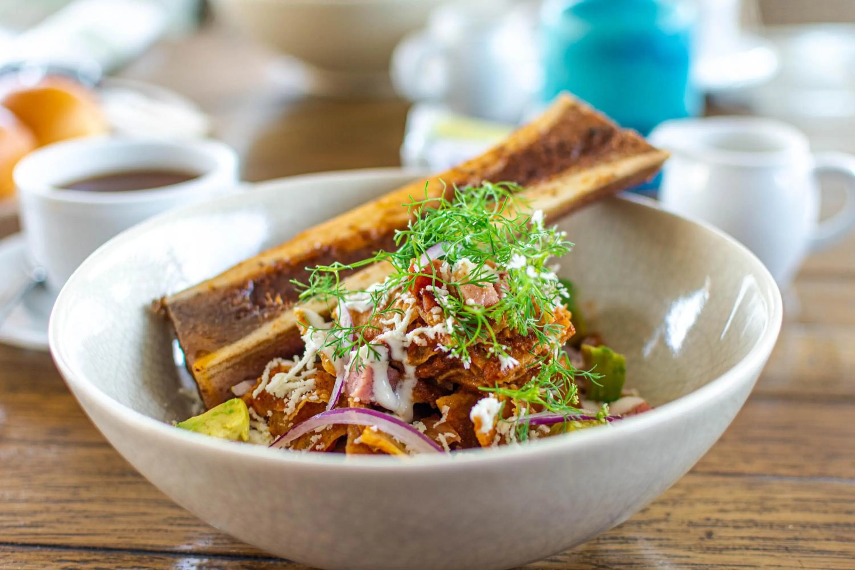 Restaurant/places to eat in Casa 1810 Hotel Boutique