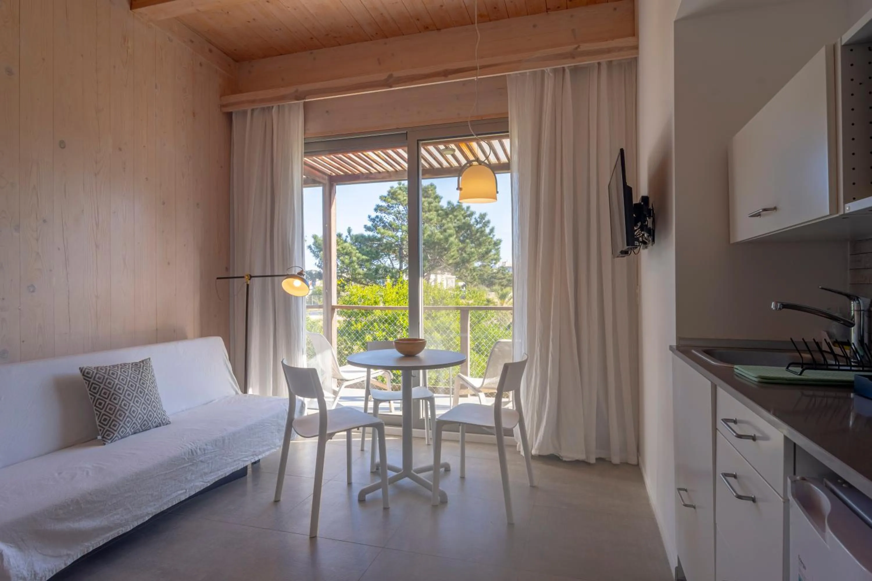 Kitchen or kitchenette in Anastasio Hotel & Beach Club