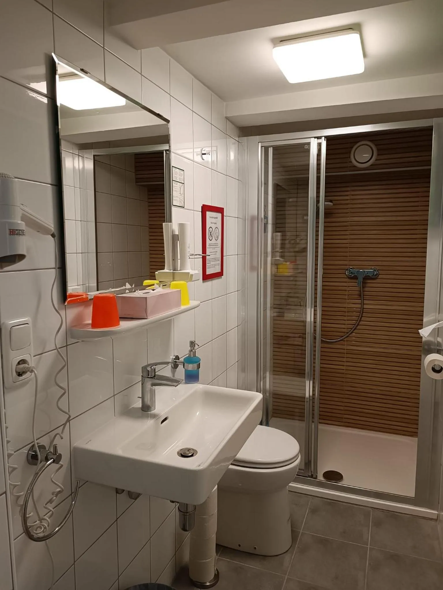 Bathroom in Cityhotel Junger Fuchs