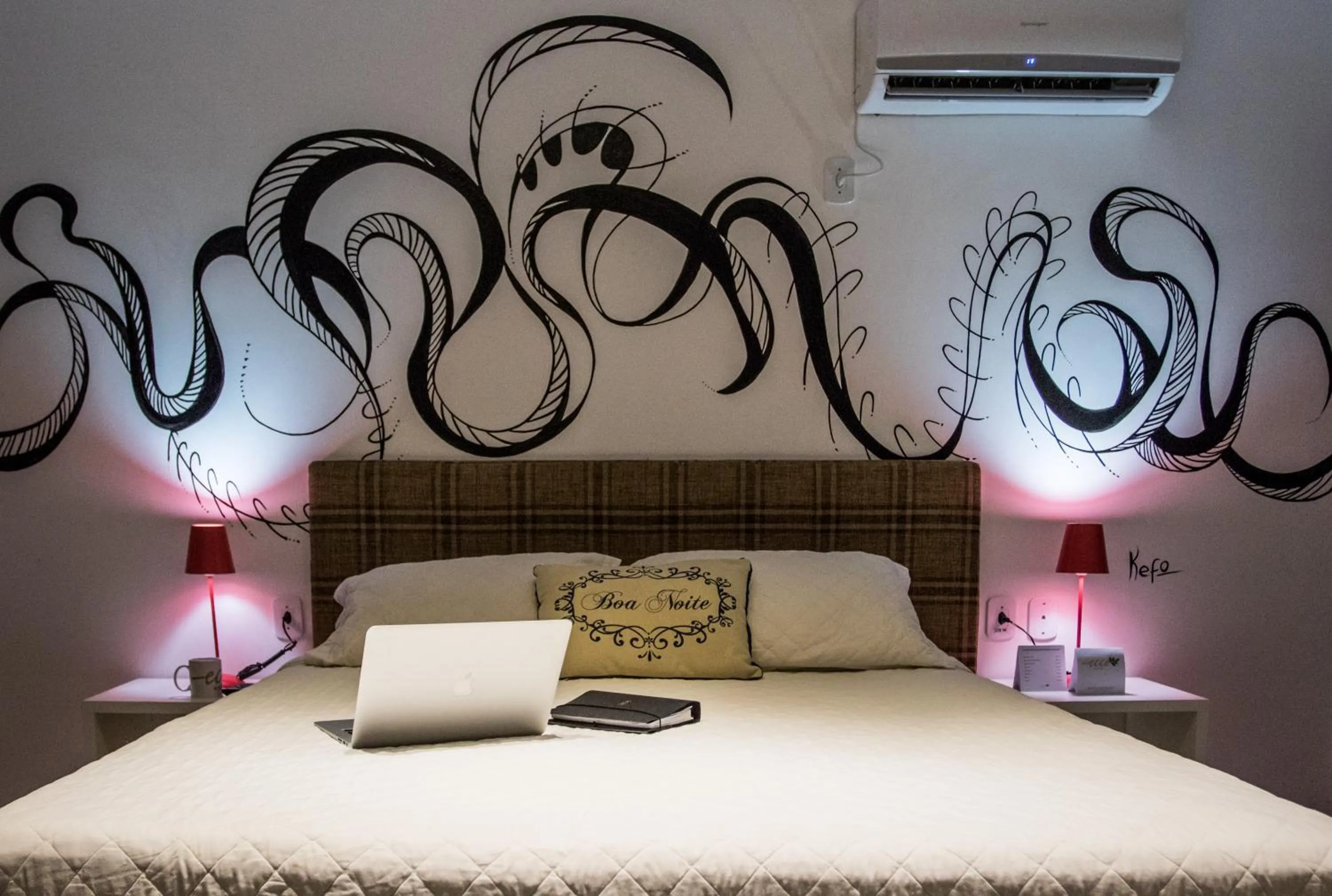 Night, Bed in NUMAR Hotel