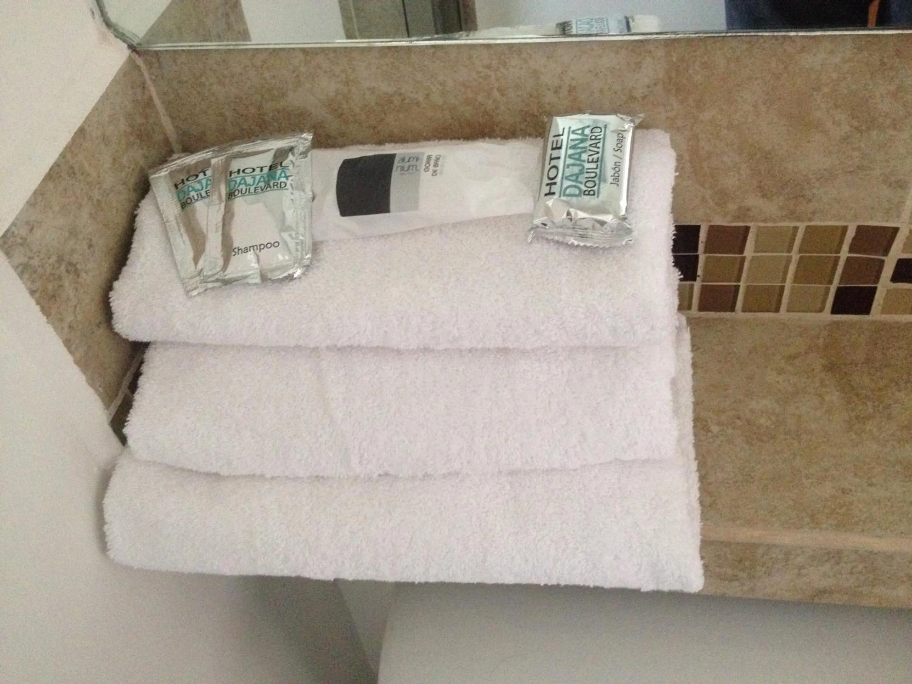 Bathroom in Hotel Dajana Boulevard