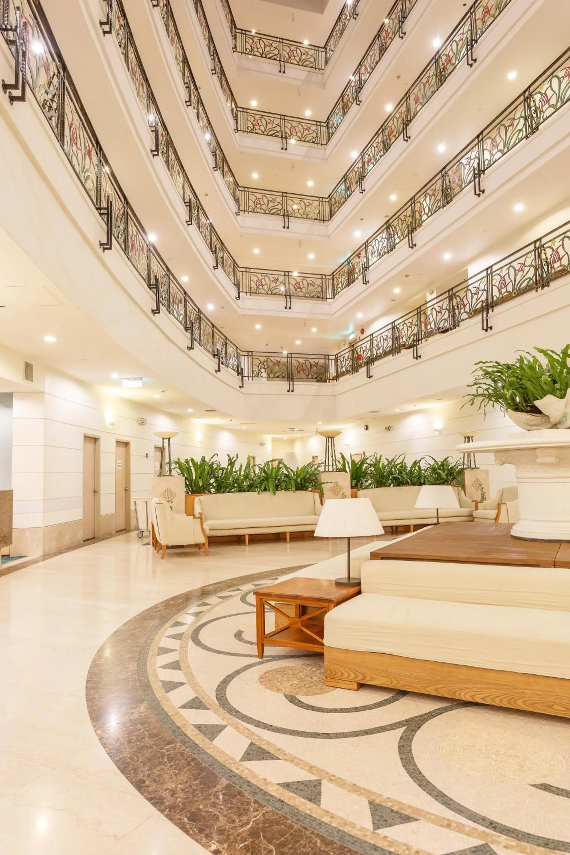 Lobby or reception in Palasia Hotel