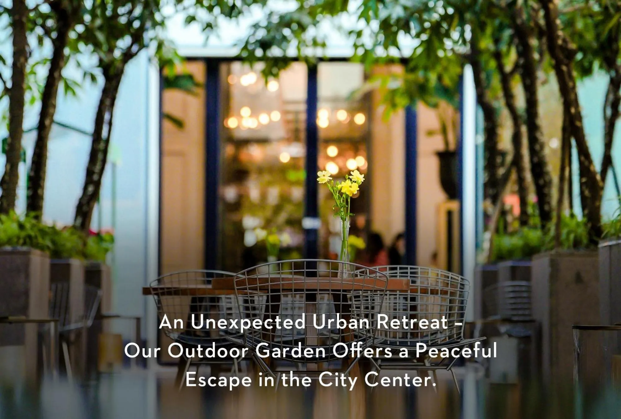 Garden in Grand Hyatt Chengdu