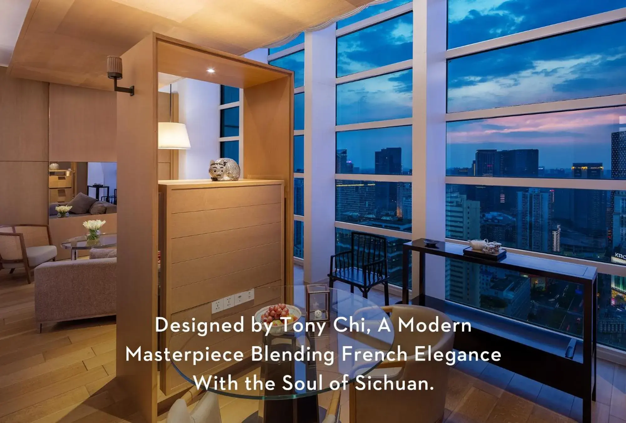 Living room in Grand Hyatt Chengdu Living room in Grand Hyatt Chengdu