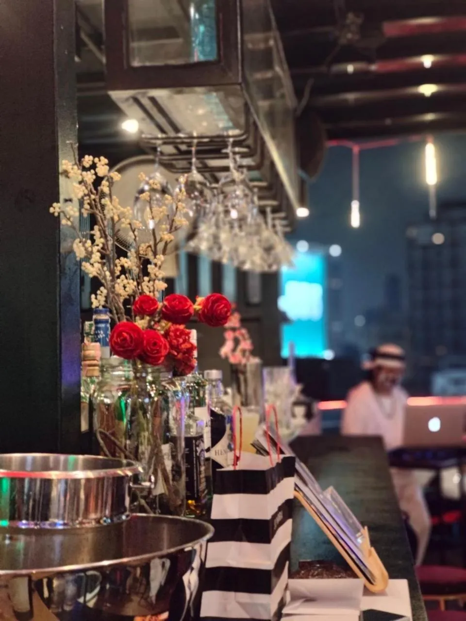 Lounge or bar in Hotel Clover Asoke - SHA Extra Plus