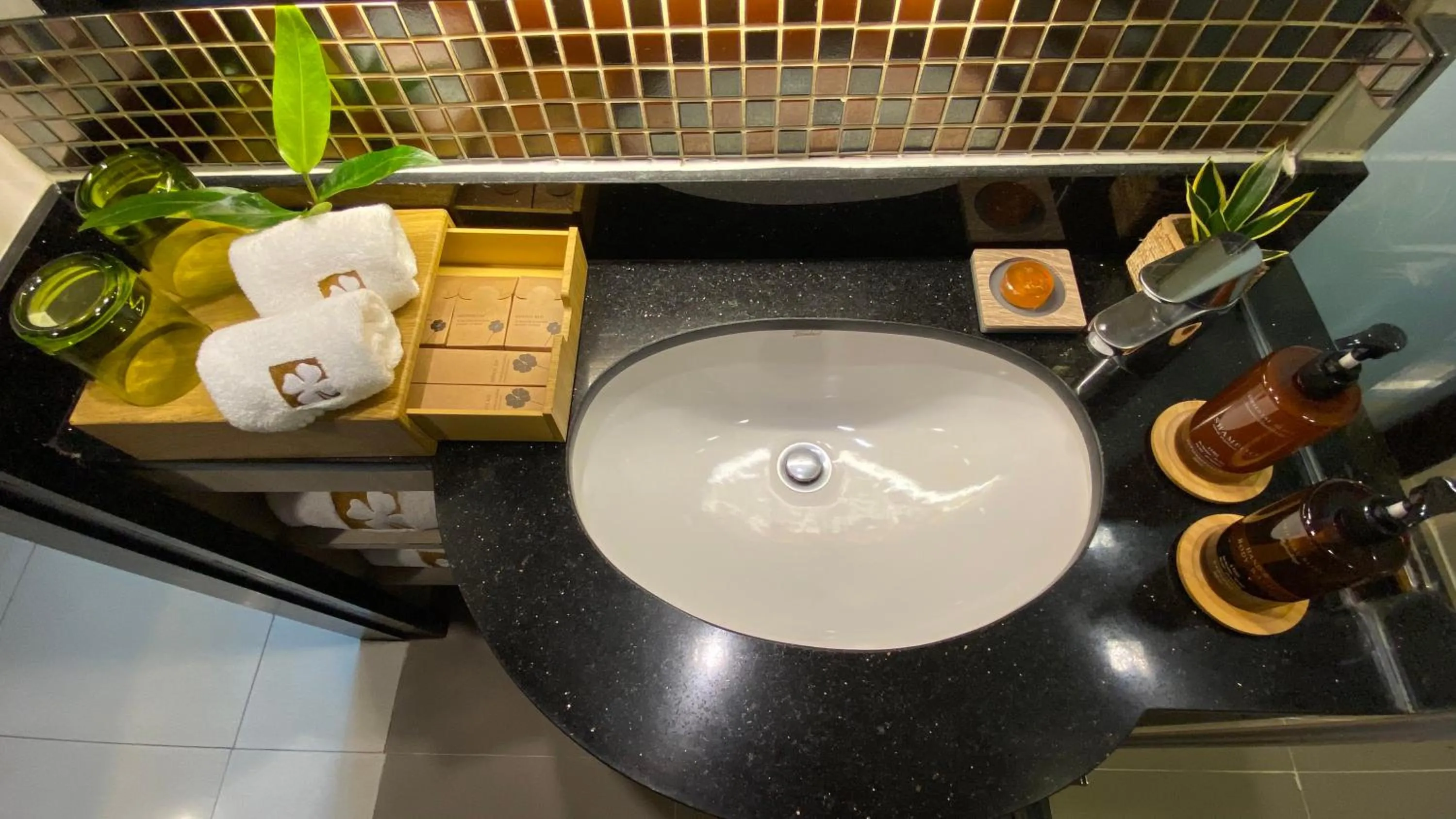 Toilet in Hotel Clover Asoke - SHA Extra Plus