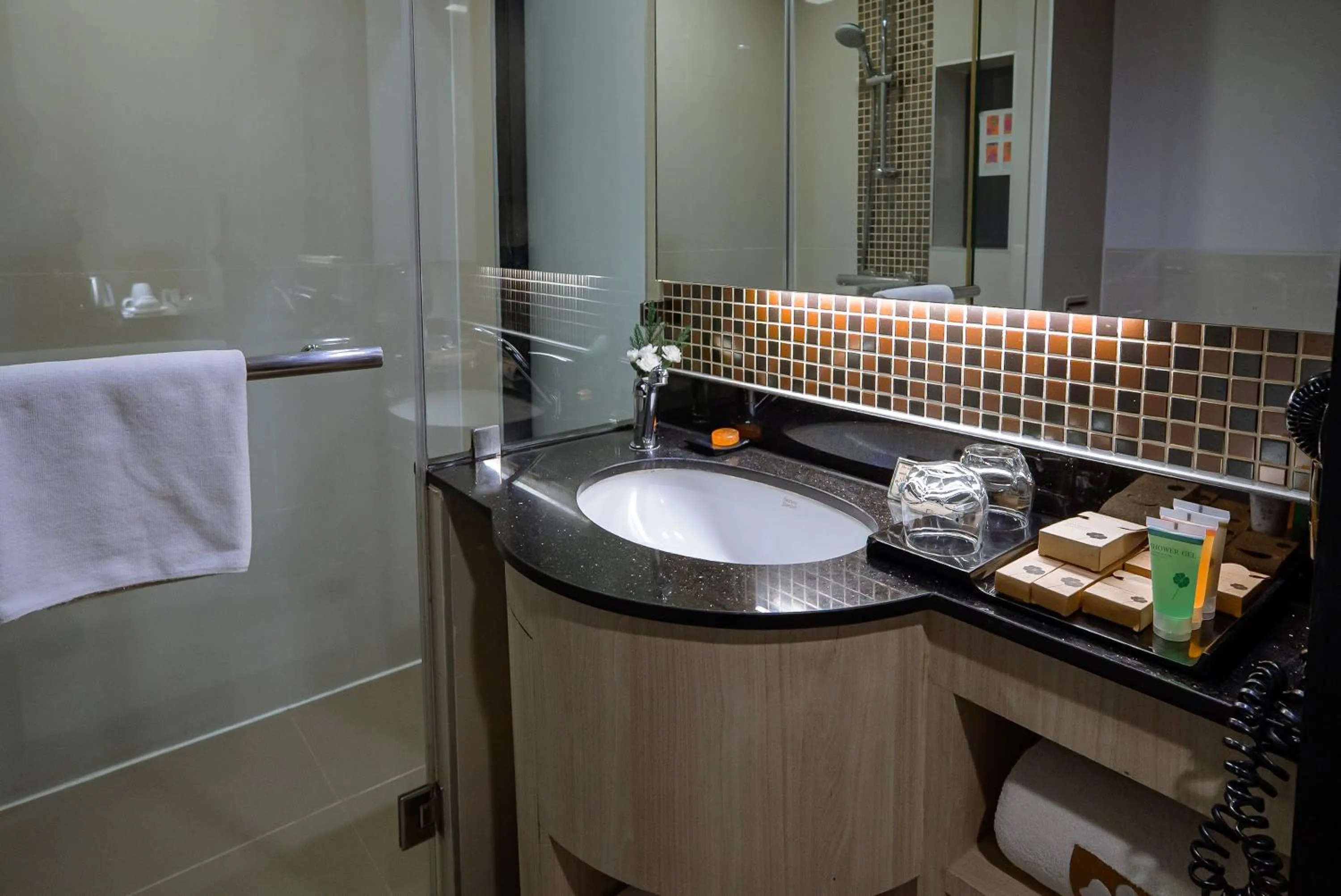 Toilet in Hotel Clover Asoke - SHA Extra Plus