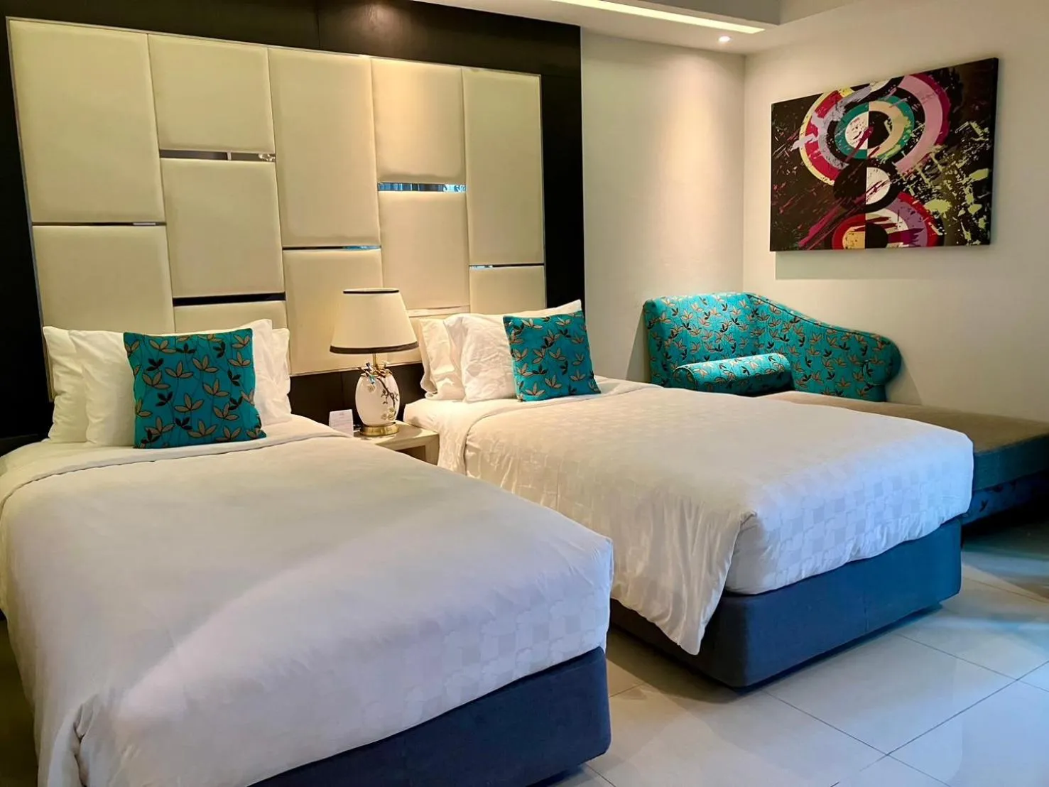 Bed in Hotel Clover Asoke - SHA Extra Plus