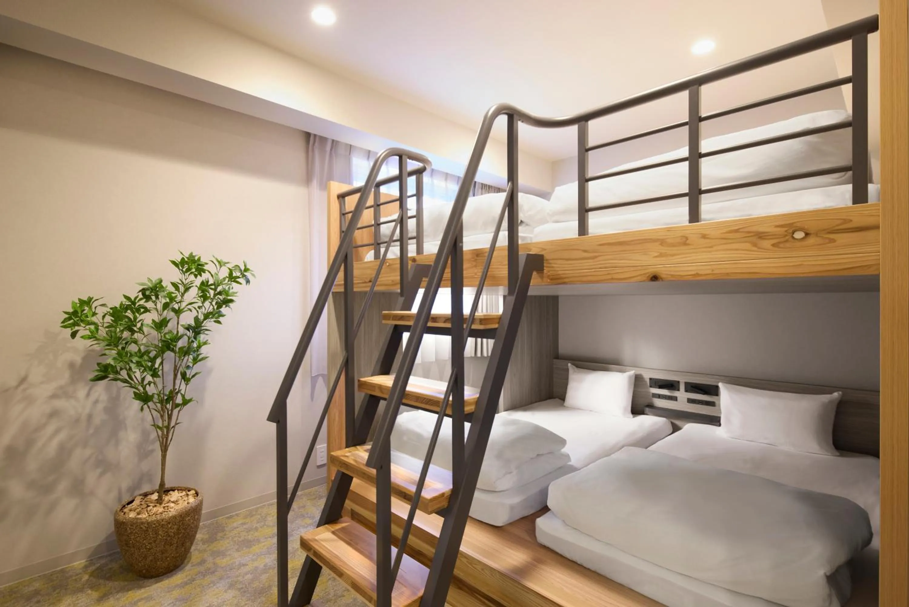 Bed in WAYPOINT TSUKIJI Tokyo